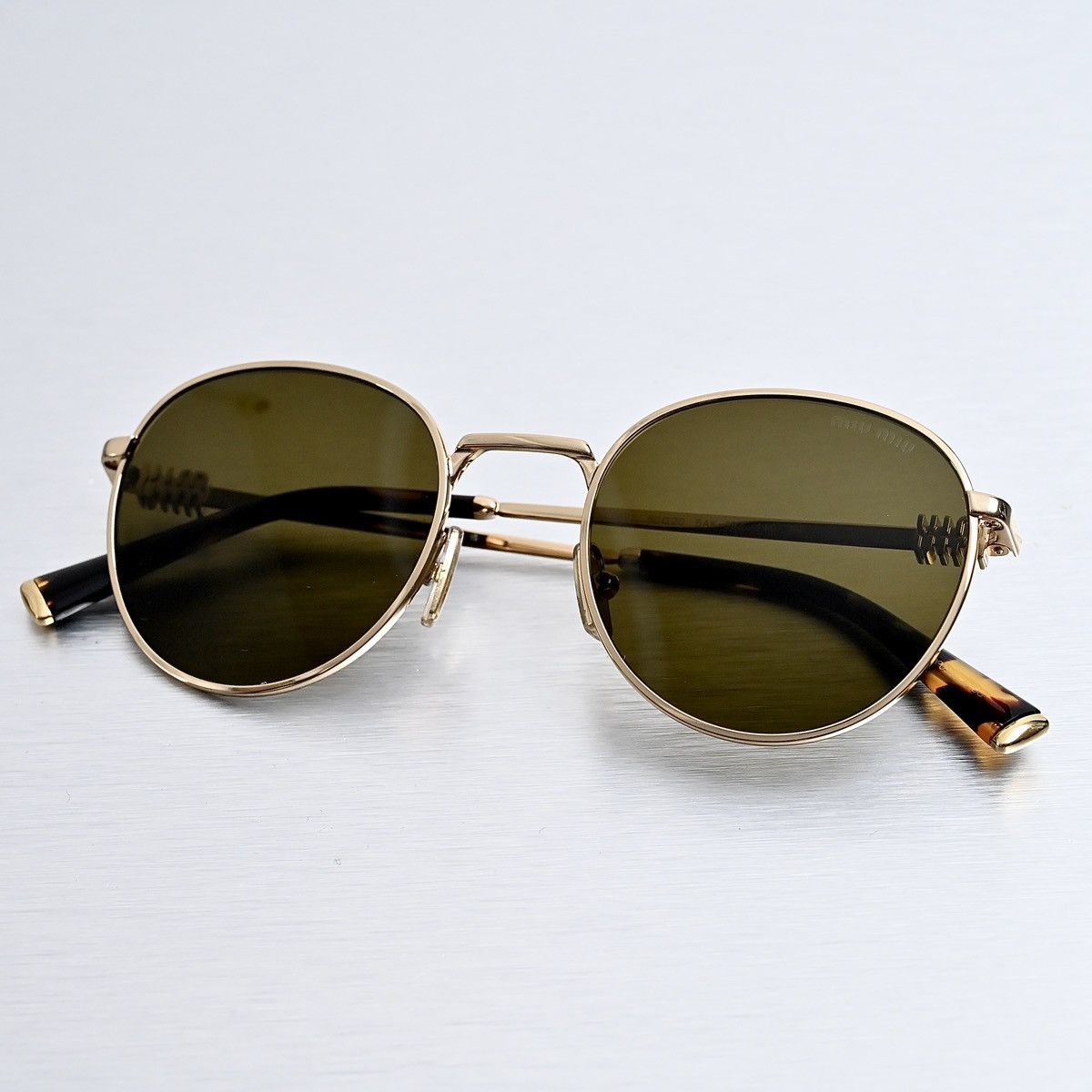 Miu Miu MIU MIU 0MU 55ZS SUNGLASSES Size ONE SIZE - 7 Thumbnail