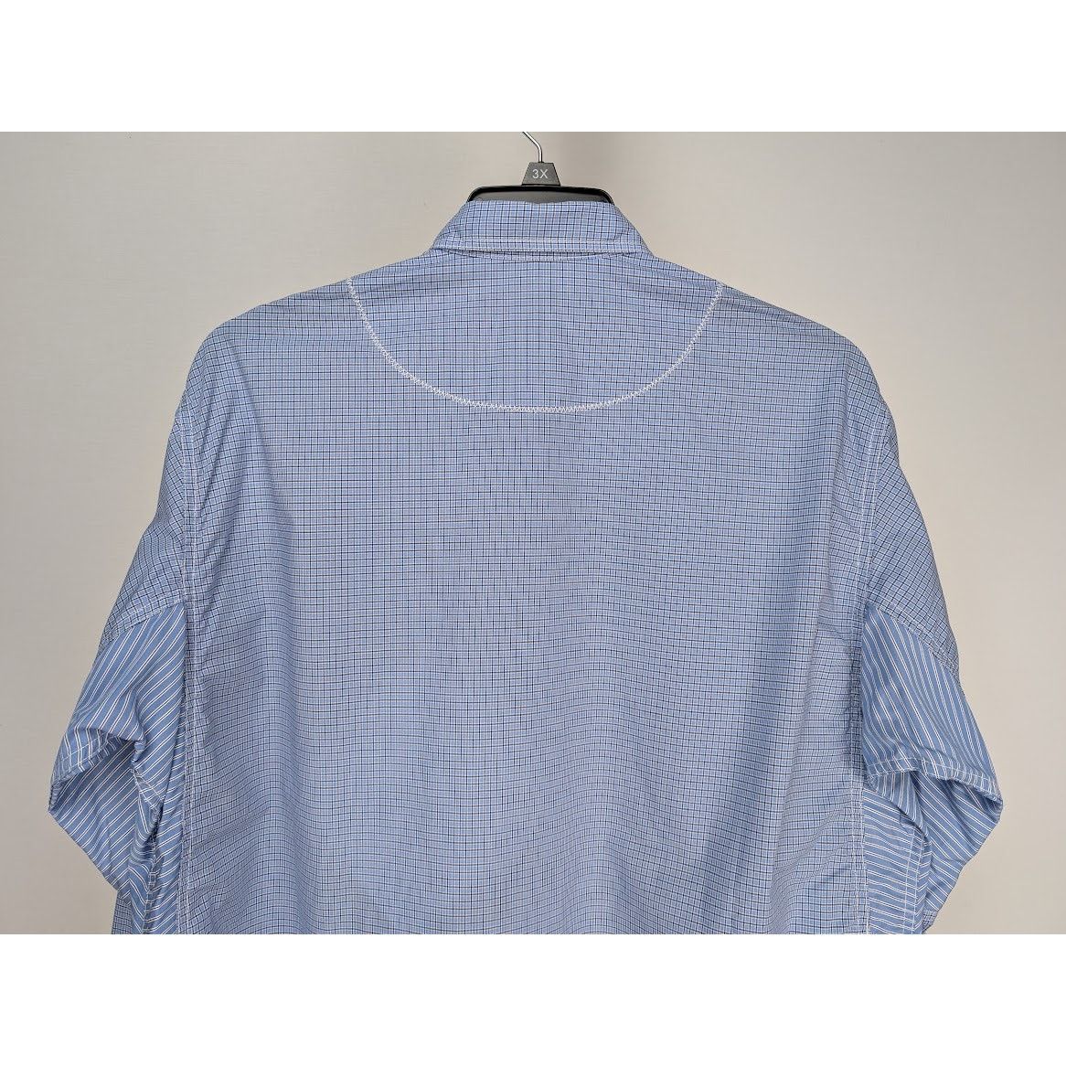 Junya Watanabe o1rshd1 Button up Shirt in Blue Size US L / EU 52-54 / 3 - 10 Thumbnail