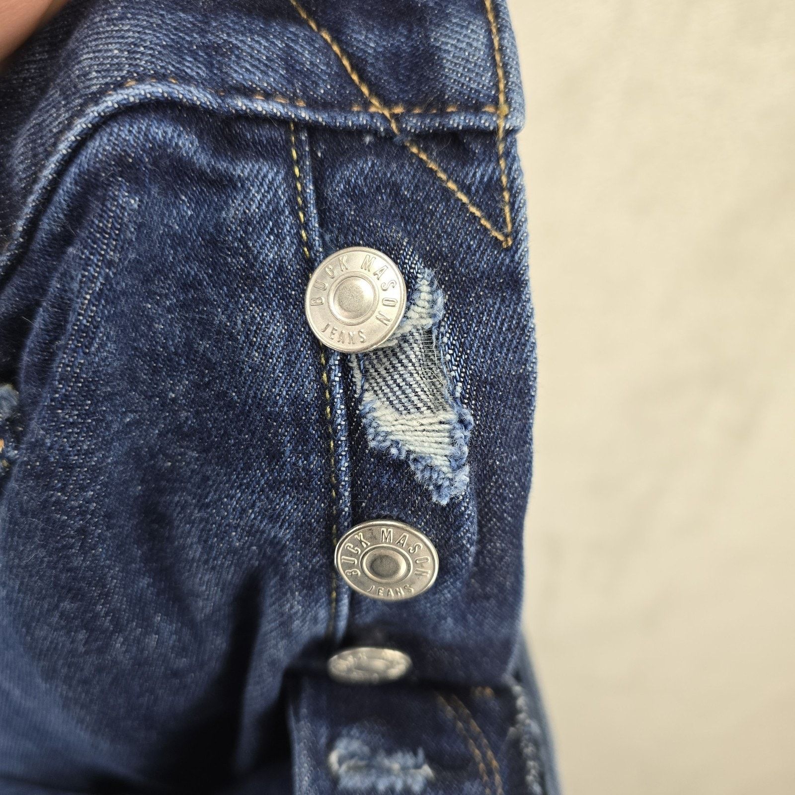Buck Mason Buck Mason Jeans 32X28 Maverick Slim Denim *FLAWS* Size US 32 / EU 48 - 5 Thumbnail