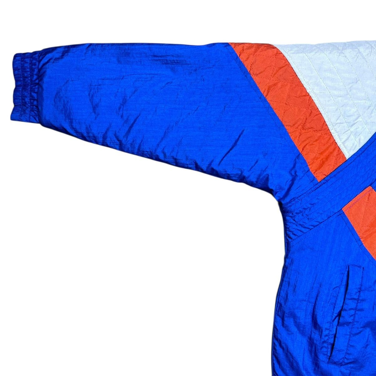Starter Vintage 1990s NFL Denver Broncos Starter Blue Puffer Jacket Size US L / EU 52-54 / 3 - 8 Thumbnail