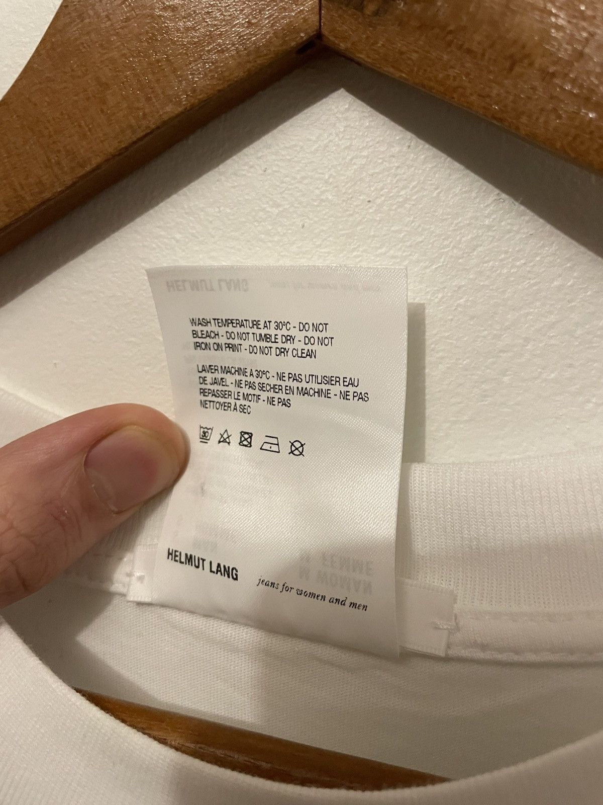 Helmut Lang Helmut Lang “Impress” tee Size US S / EU 44-46 / 1 - 7 Thumbnail