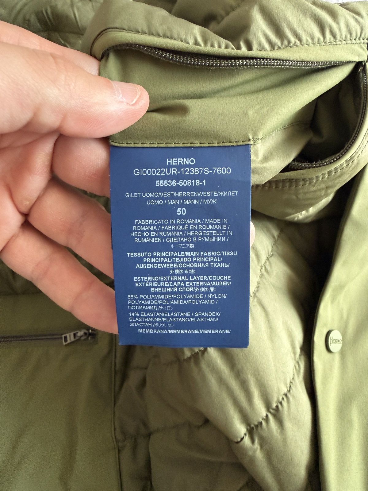 Herno Herno gilet Size US M / EU 48-50 / 2 - 6 Thumbnail