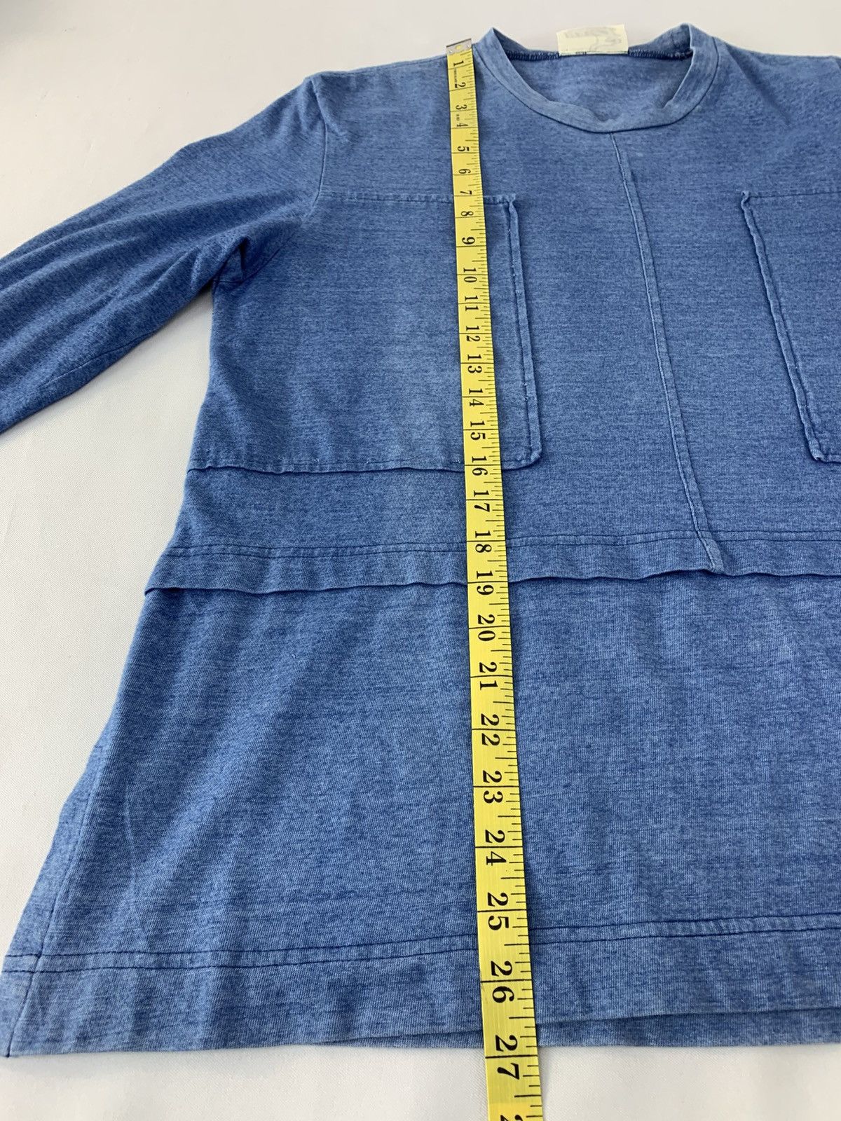 Hai Sporting Gear Hai Sporting Gear Issey Miyake Indigo Blue Longsleeve Plain Size L / US 10 / IT 46 - 9 Thumbnail