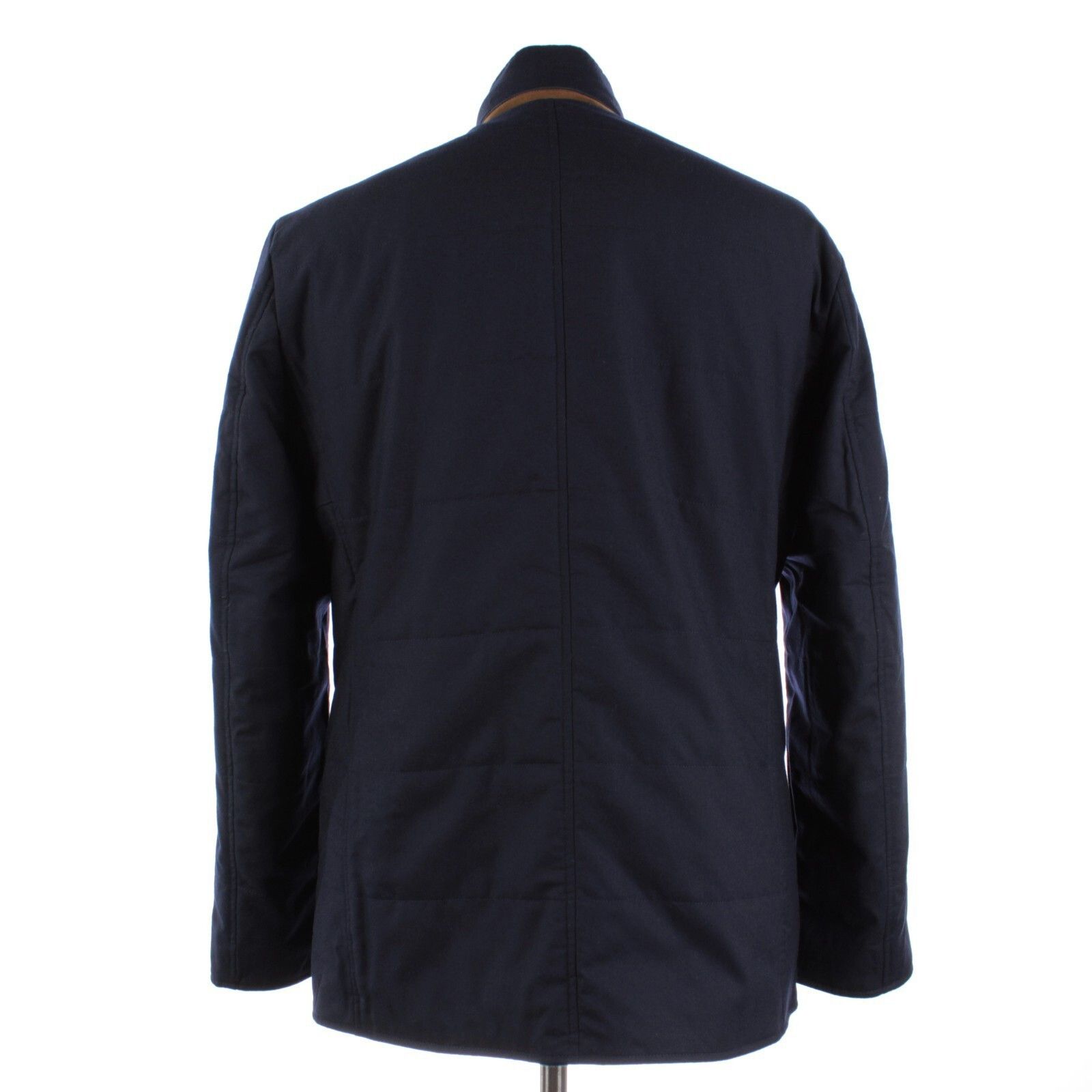 Zanella Zanella Coat Size L US In Blue Wool Size US L / EU 52-54 / 3 - 5 Thumbnail