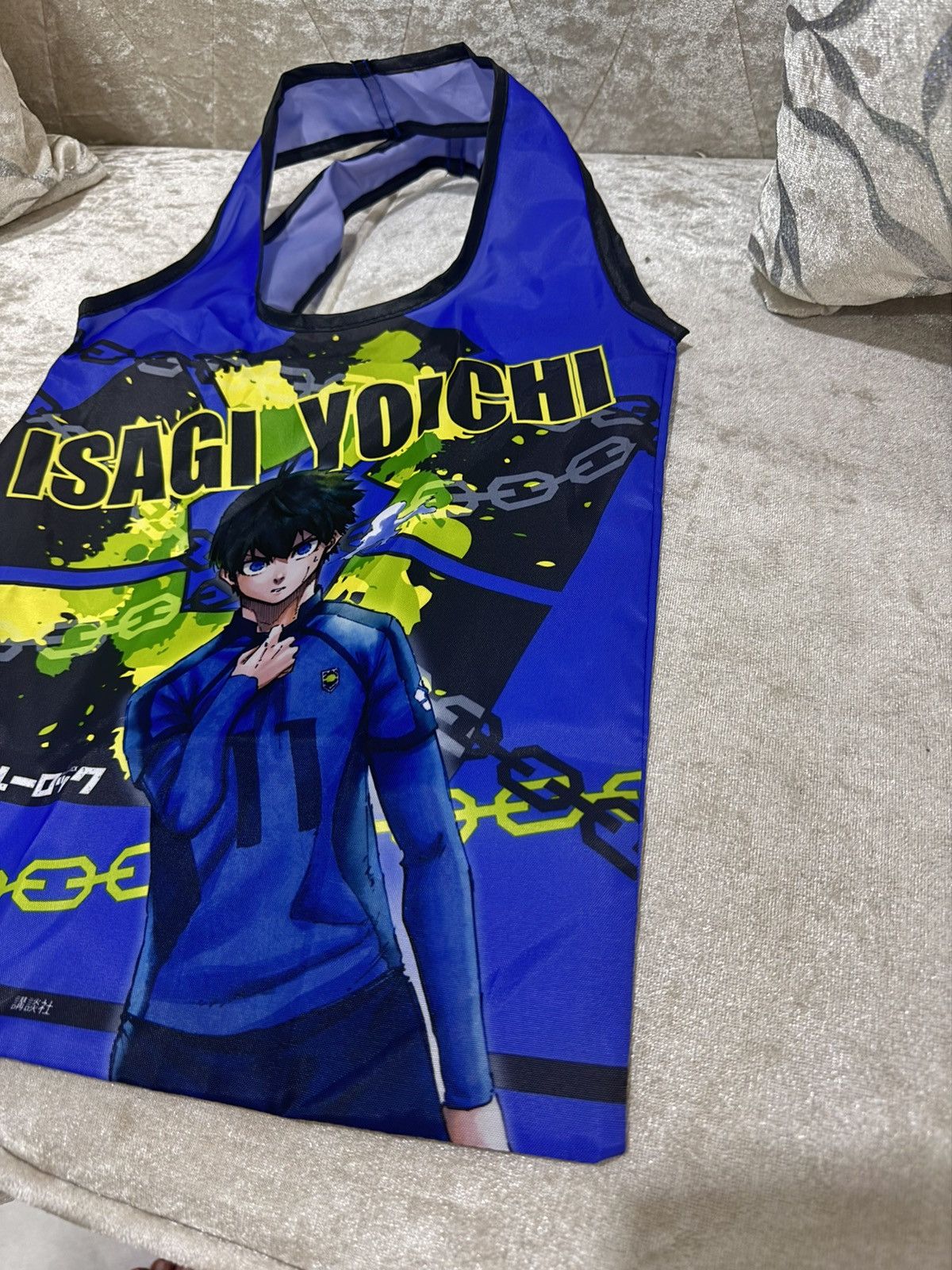 Anime Isagi Yoichi Tote Bag Size ONE SIZE - 3 Thumbnail
