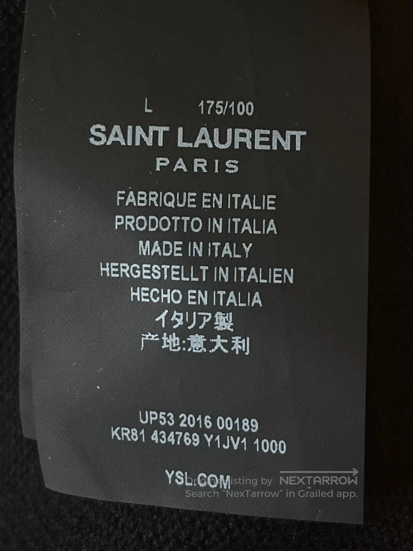 Saint Laurent Paris Saint Laurent Black Turtleneck Sweater. Size US L / EU 52-54 / 3 - 4 Thumbnail