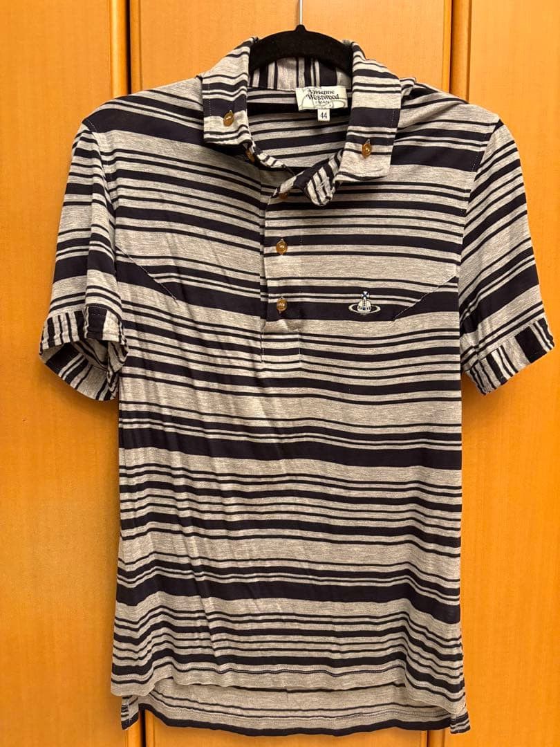 Vivienne Westwood Striped Orb Polo Shirt Size US S / EU 44-46 / 1 - 1 Thumbnail