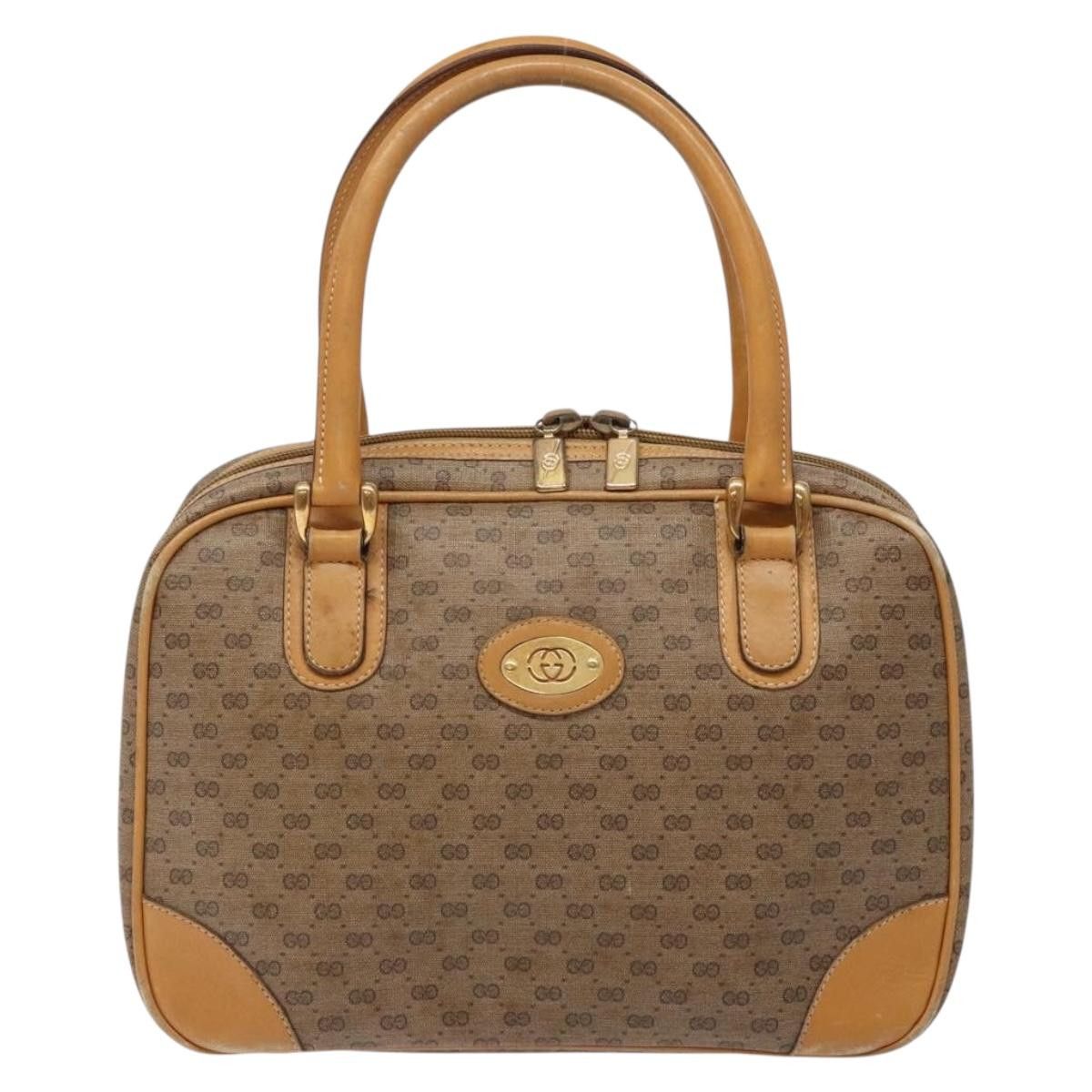 Gucci GUCCI Micro GG Supreme Hand Bag Pvc Beige Gold 000 104 000 Size ONE SIZE - 2 Thumbnail