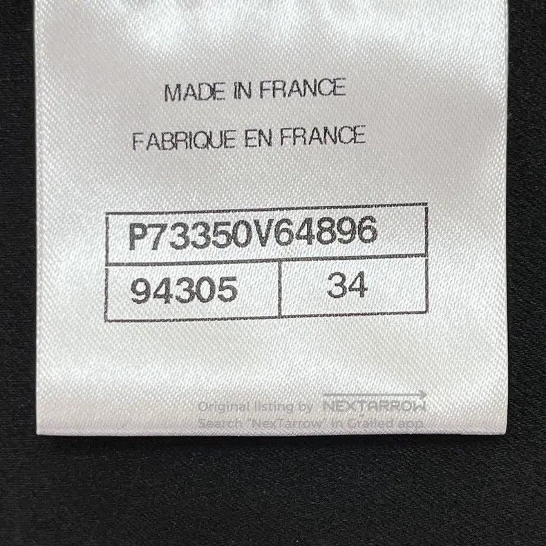 Chanel Chanel 22B black shiny velvet woven tweed jacket Size XXS / US 00 / IT 34 - 7 Thumbnail