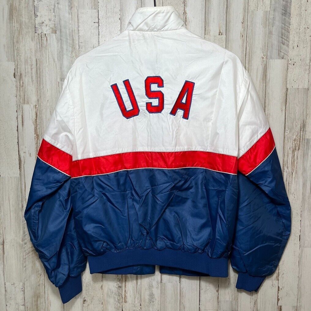 Other Vintage 1989 USA ISDE Enduro Motocross Nylon Bomber Zip Jac Size US M / EU 48-50 / 2 - 1 Thumbnail
