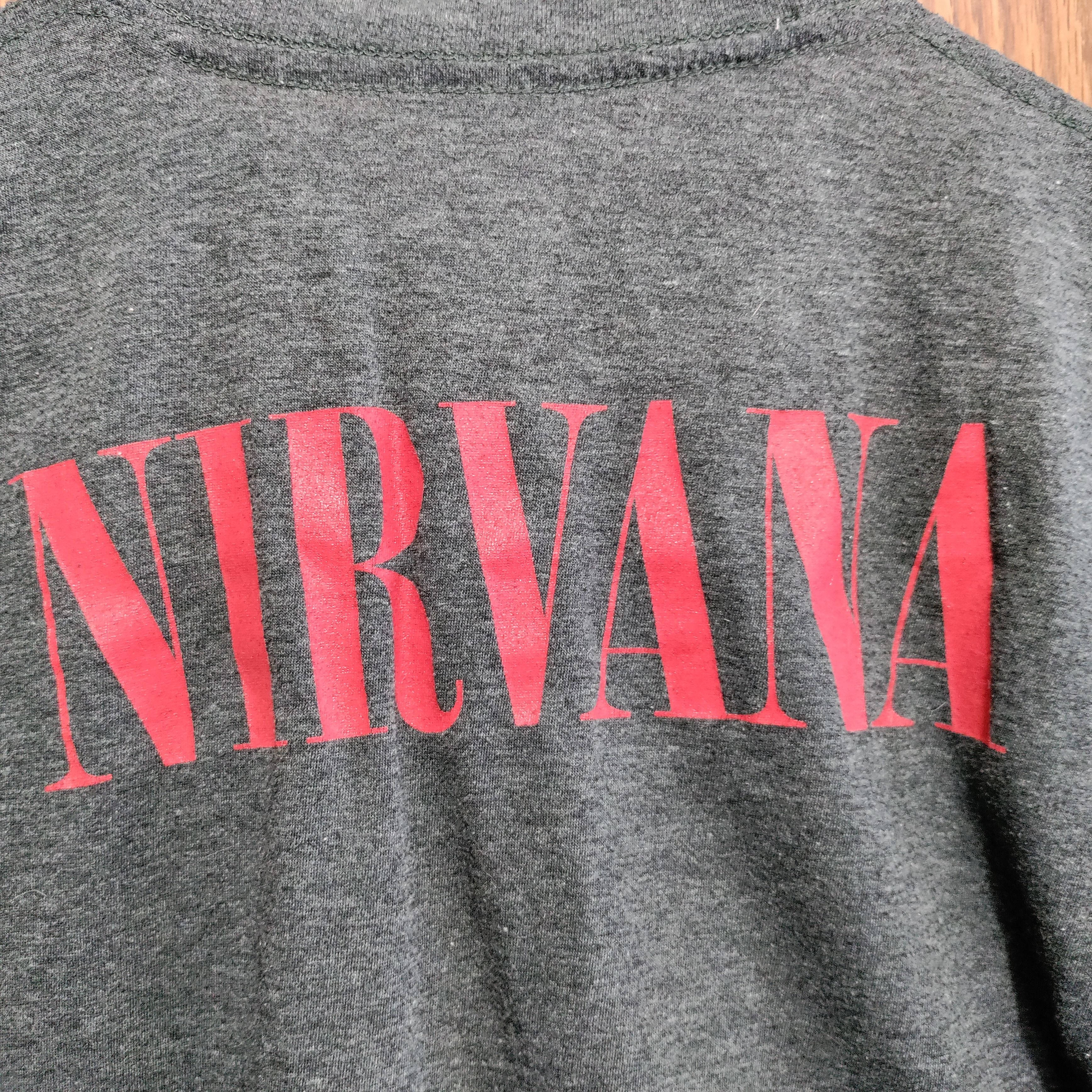 Nirvana Nirvana Band Men's t-shirt Vintage 90s size S Size US S / EU 44-46 / 1 - 5 Thumbnail