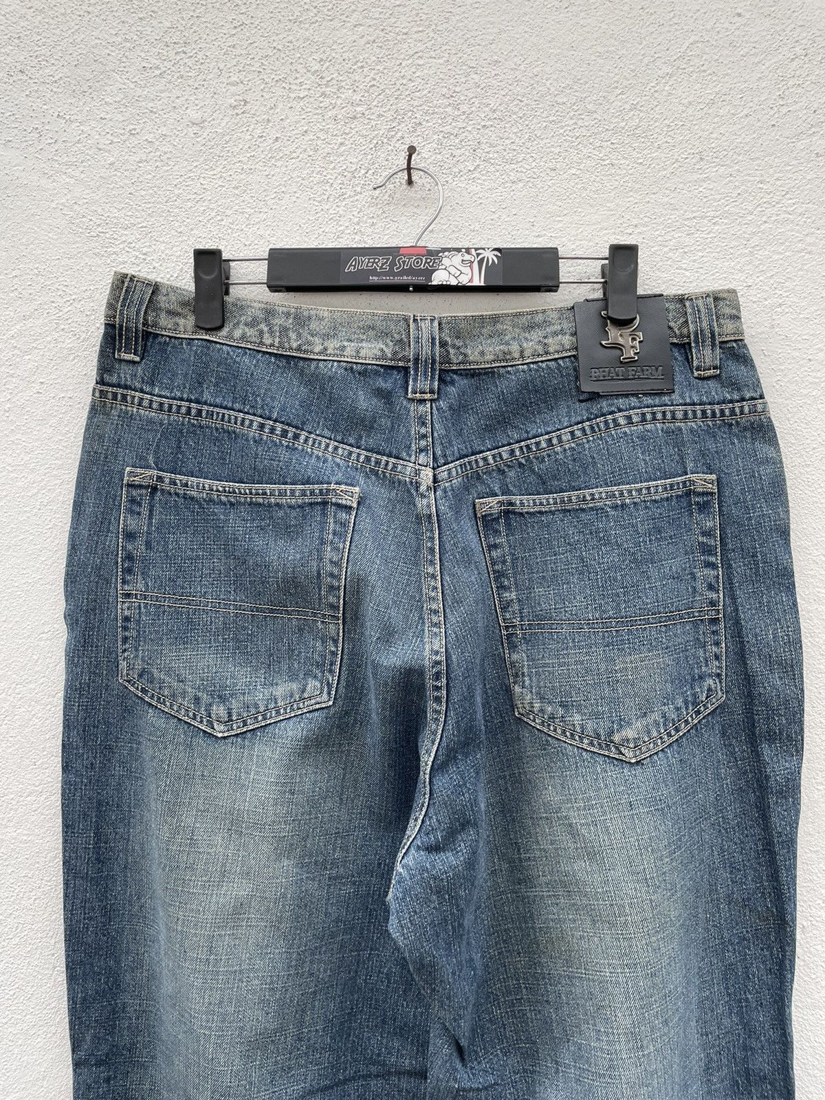 JNCO Vintage Phat Farm Baggy Jeans Size US 34 / EU 50 - 6 Thumbnail