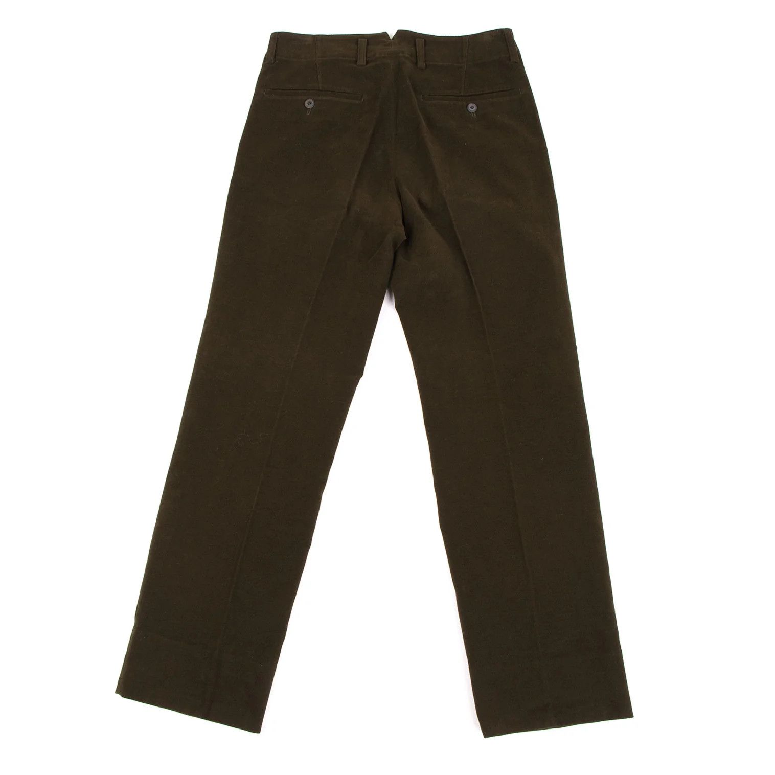 Issey Miyake Stretch Cotton Tapered Pants in Khaki Size US 32 / EU 48 - 9 Thumbnail