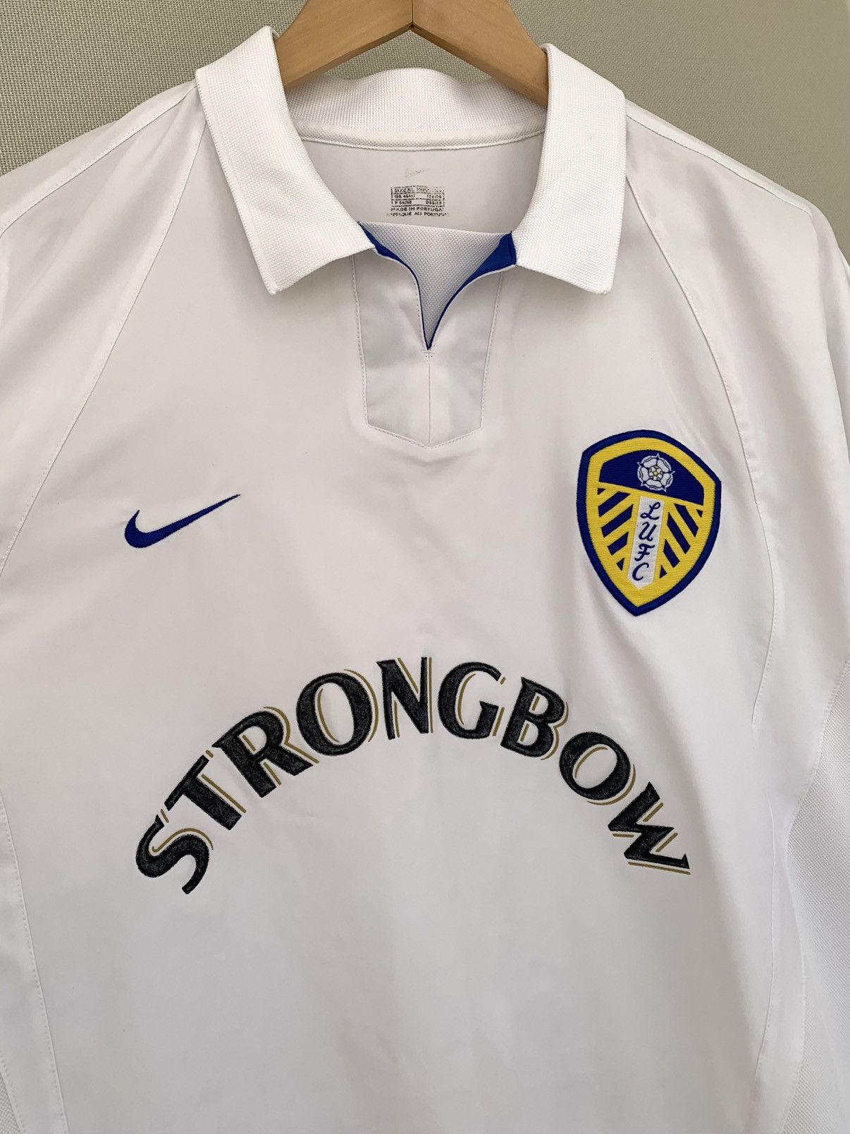 Vintage Nike Leeds United FC Vintage 2002 Home Soccer Jersey Size XL Size US XL / EU 56 / 4 - 6 Thumbnail