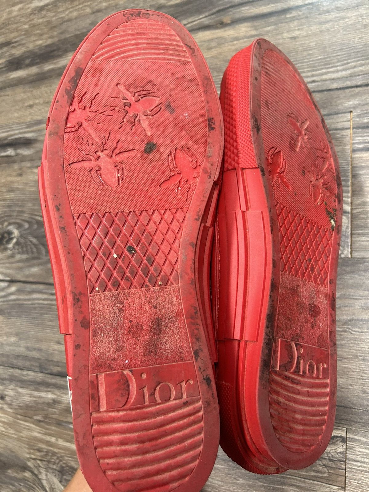 Dior Dior B23 High Top Sneakers Size US 12 / EU 45 - 8 Thumbnail