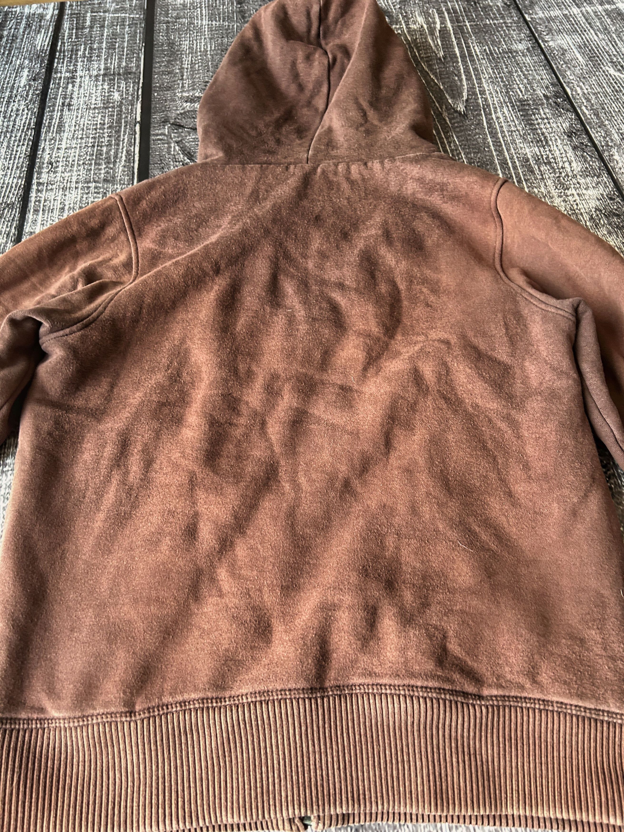 Japanese Brand Animal Hoodie Zip Up Brown Fleece Lined Surf Skate Y2K Size US S / EU 44-46 / 1 - 7 Thumbnail