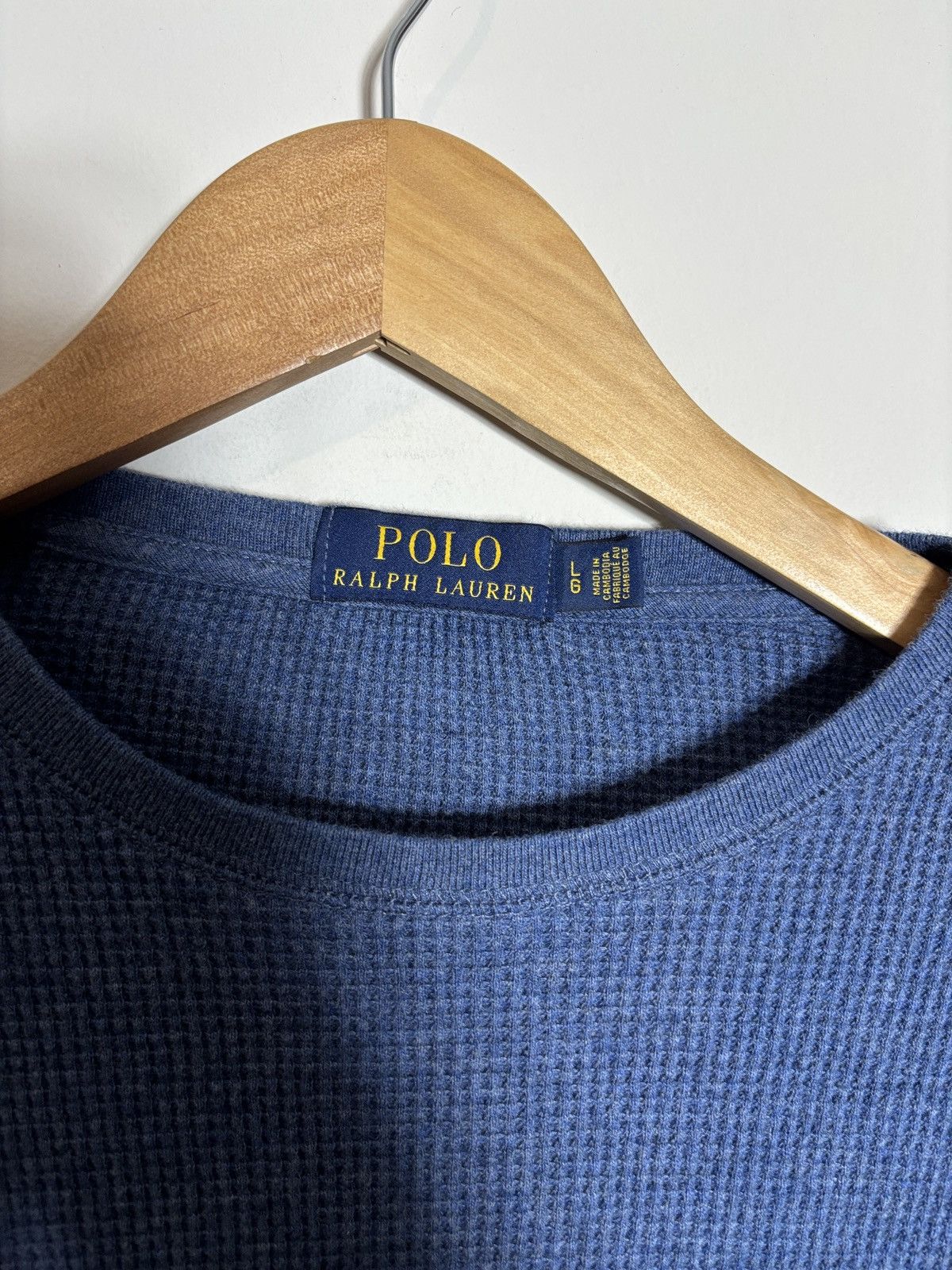 Polo Ralph Lauren Polo Ralph Lauren Long Sleeve Thermal Shirt Size US L / EU 52-54 / 3 - 3 Thumbnail