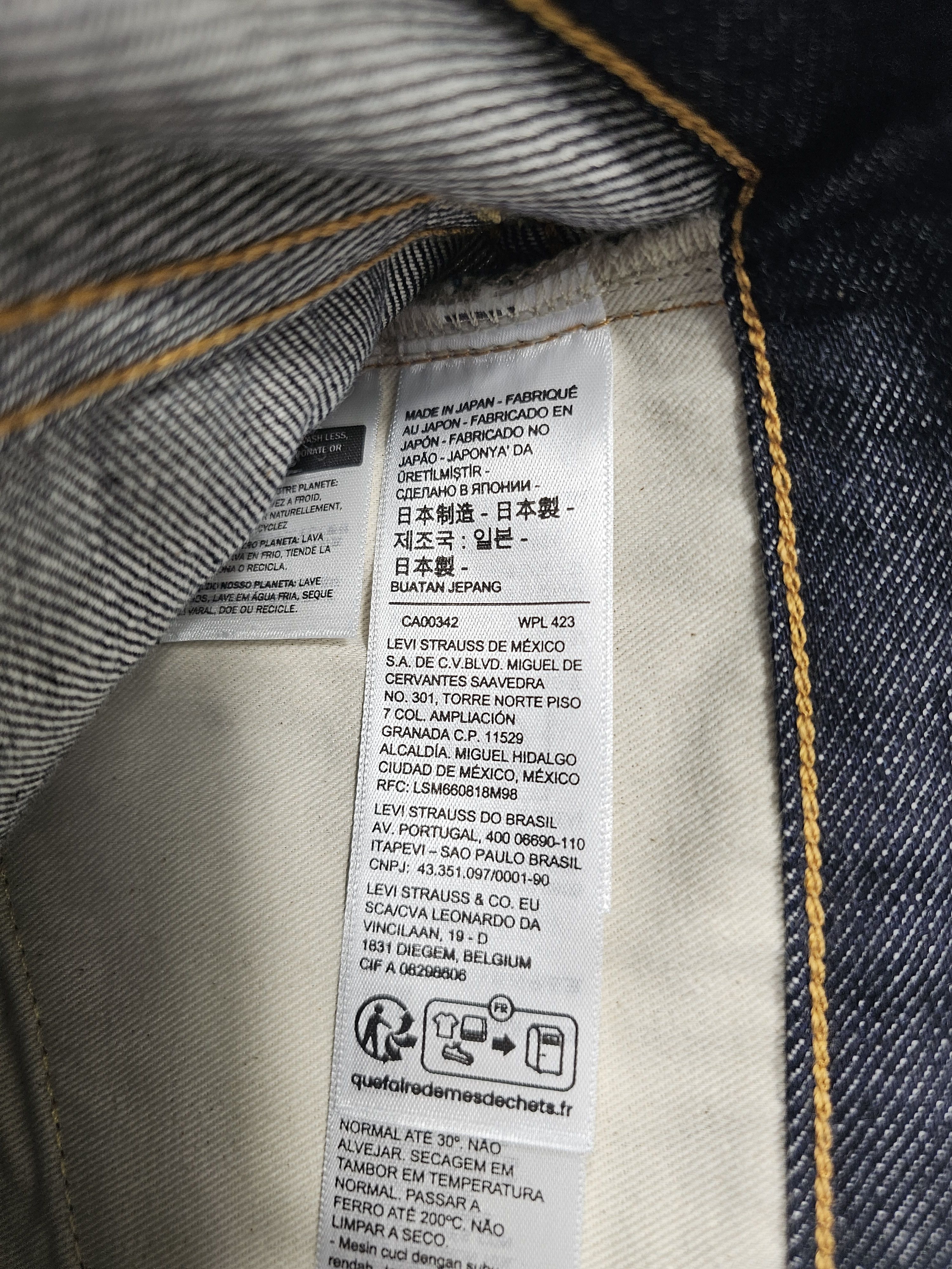 Levi's Vintage Clothing Levi's Vintage Clothing 1954 501 Selvedge Big E Japan Made Size US 31 - 10 Thumbnail