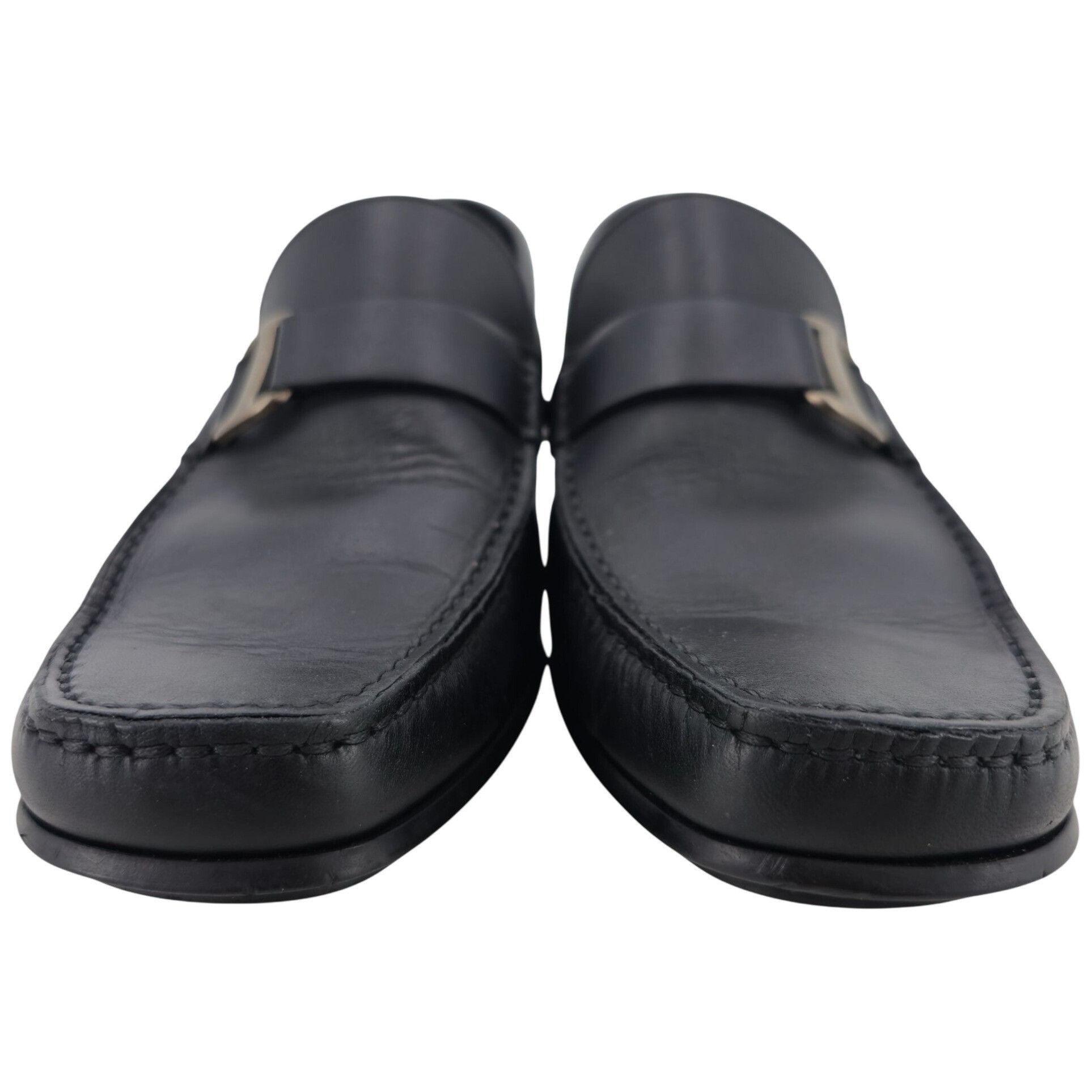 Salvatore Ferragamo Salvatore Ferragamo Italy Mens 6.5EE Black Calf Dress Shoes Size US 6.5 / EU 39-40 - 3 Thumbnail