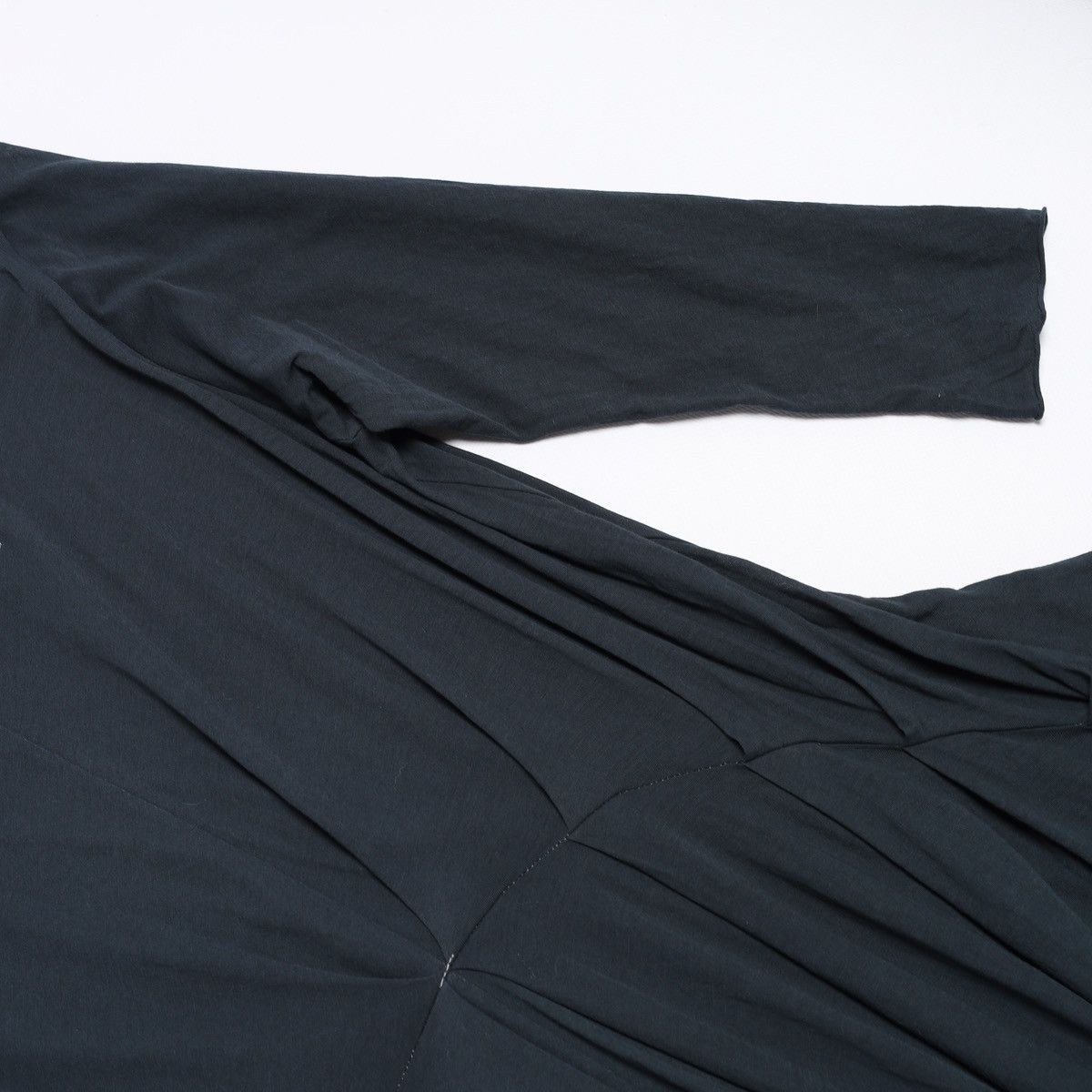 Rundholz Rundholz Dark Navy Indigo Wide Dress Cotton Black Label Size M / US 6-8 / IT 42-44 - 13 Thumbnail