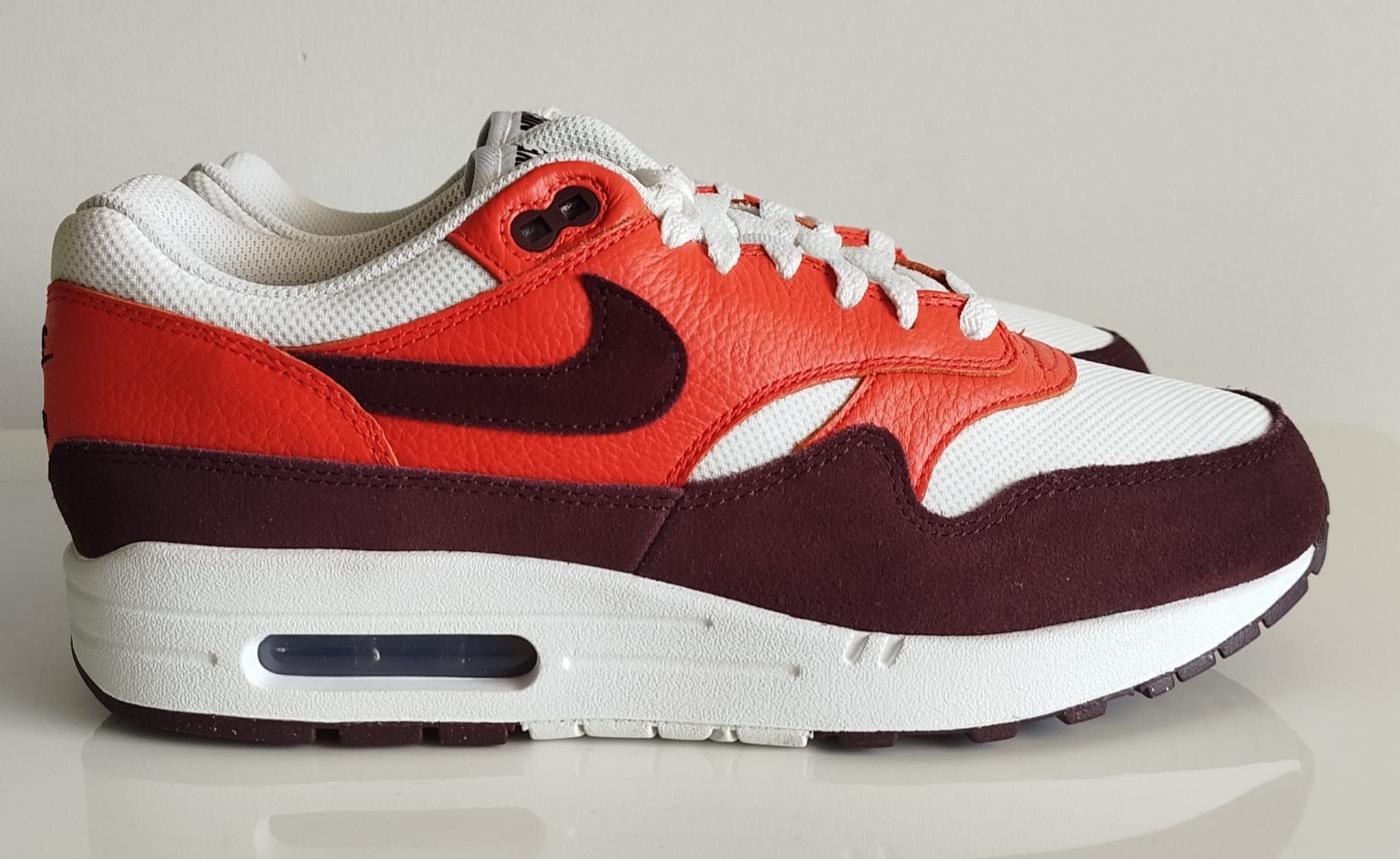 Nike Nike Air Max 1 Burgundy Crush Size US 11.5 / EU 44-45 - 1 Thumbnail
