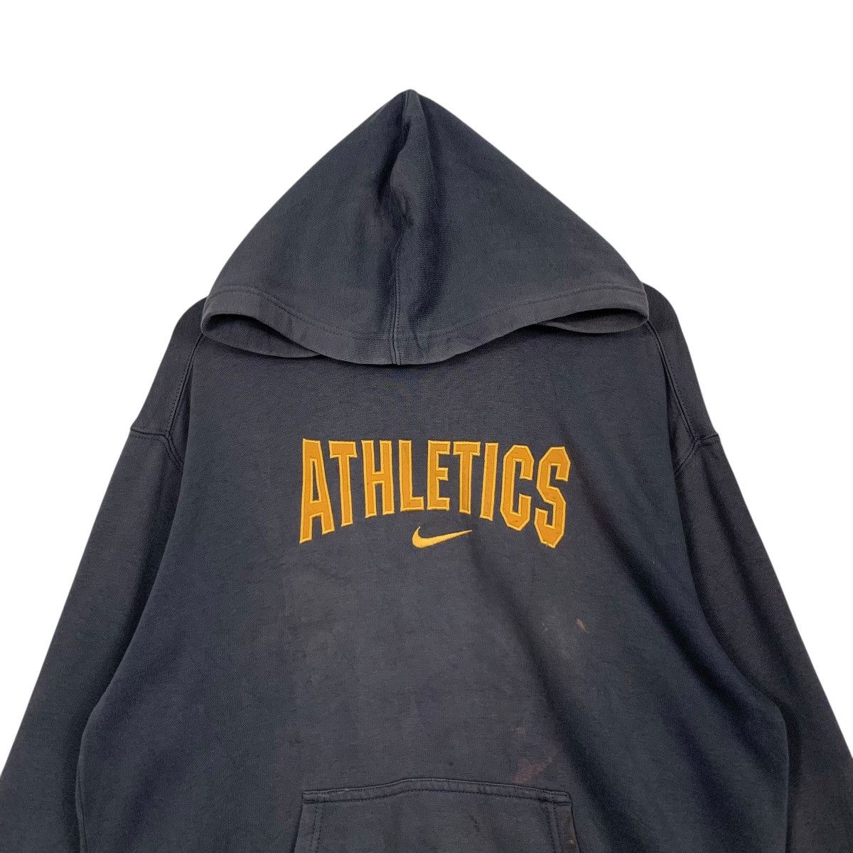 Nike NIKE ATHLETICS Big Logo Pullover Hoodie Sweatshirt #1783-C79 Size US XL / EU 56 / 4 - 2 Thumbnail