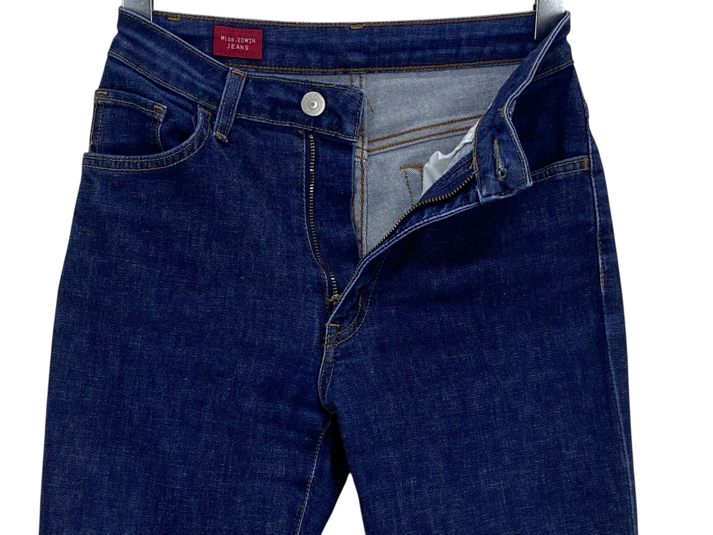 Edwin Mid Rise Women Flare Jeans Size 28" / US 6 / IT 42 - 8 Thumbnail