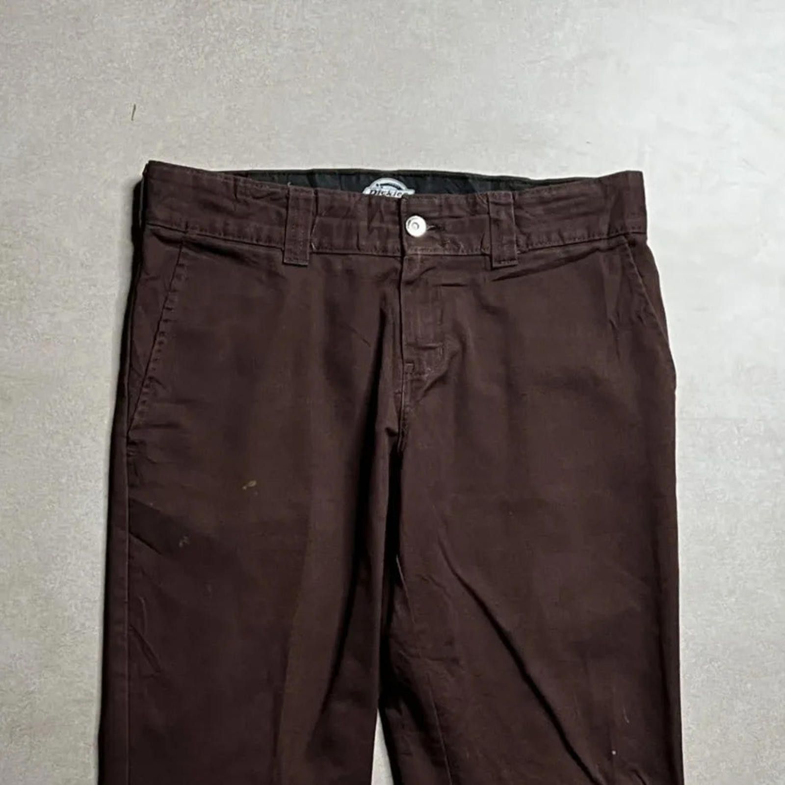 Dickies Vintage Dickies Brown Skateboarding Pants - 30x29 Size US 30 / EU 46 - 3 Thumbnail