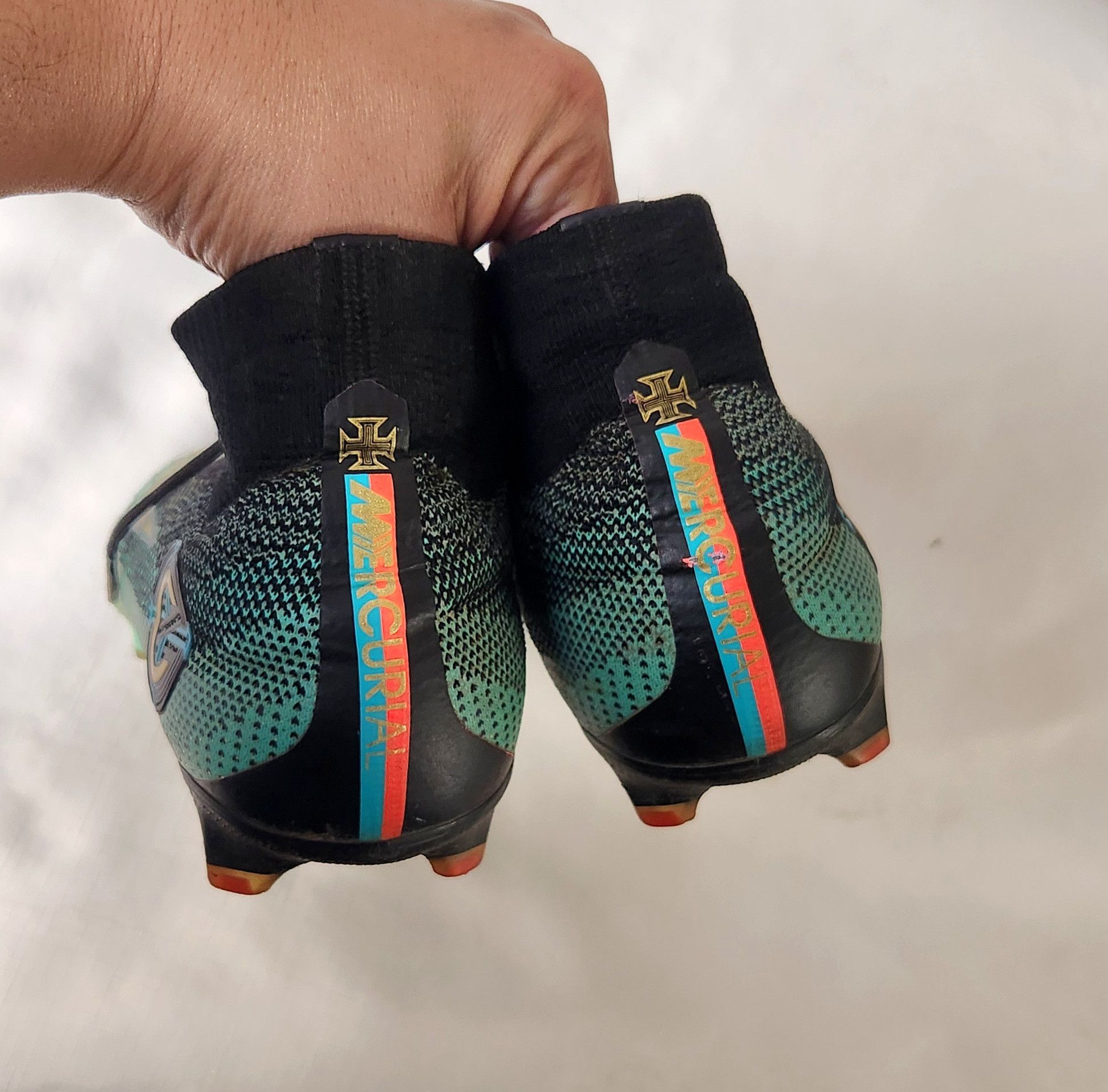 Nike Nike Mercurial Superfly 6 Elite Pro FG CR7 AJ3547-390 SZ 12 Size US 12 / EU 45 - 3 Thumbnail