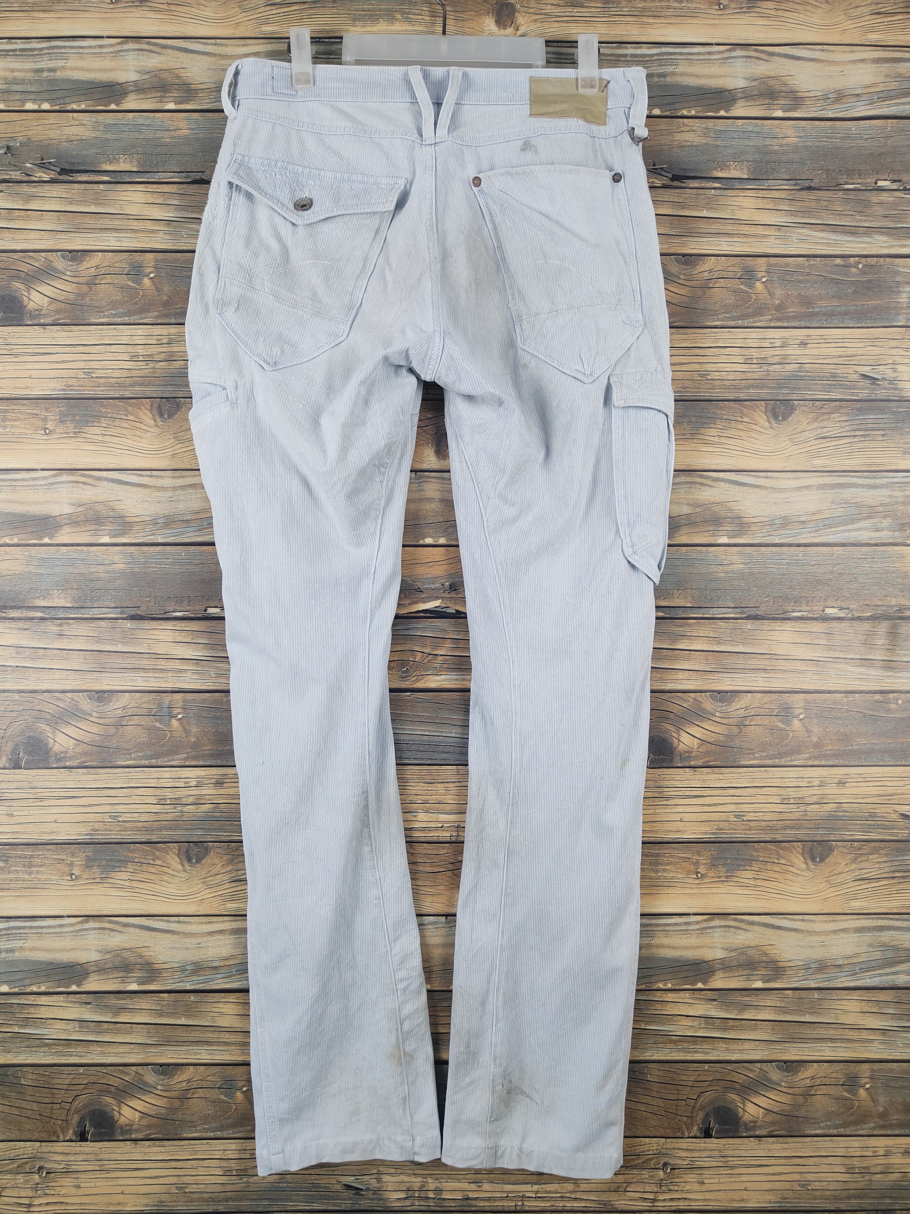 Japanese Brand FieldCore Light Blue Distressed Soft denim Jeans #W2000 Size US 32 / EU 48 - 7 Thumbnail