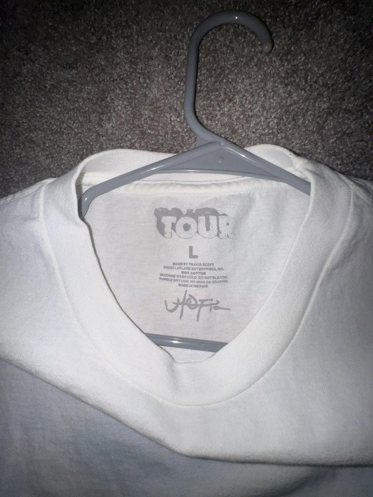 Travis Scott Travis Scott Utopia Tour Tee Size US L / EU 52-54 / 3 - 3 Thumbnail