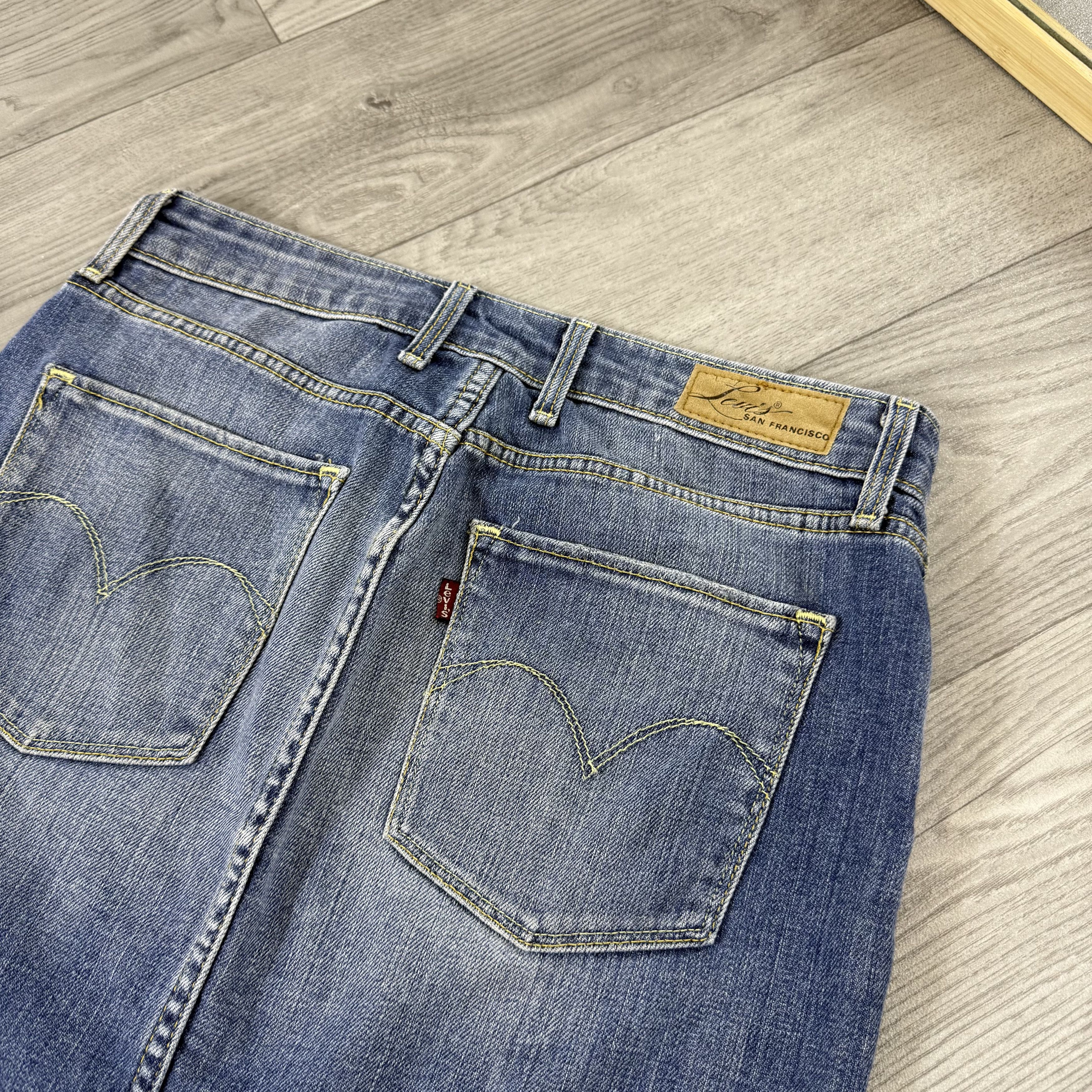 Levi's Vintage Levi's Y2K Mini Skirt Low Rise S Size 26" / US 2 / IT 38 - 7 Thumbnail