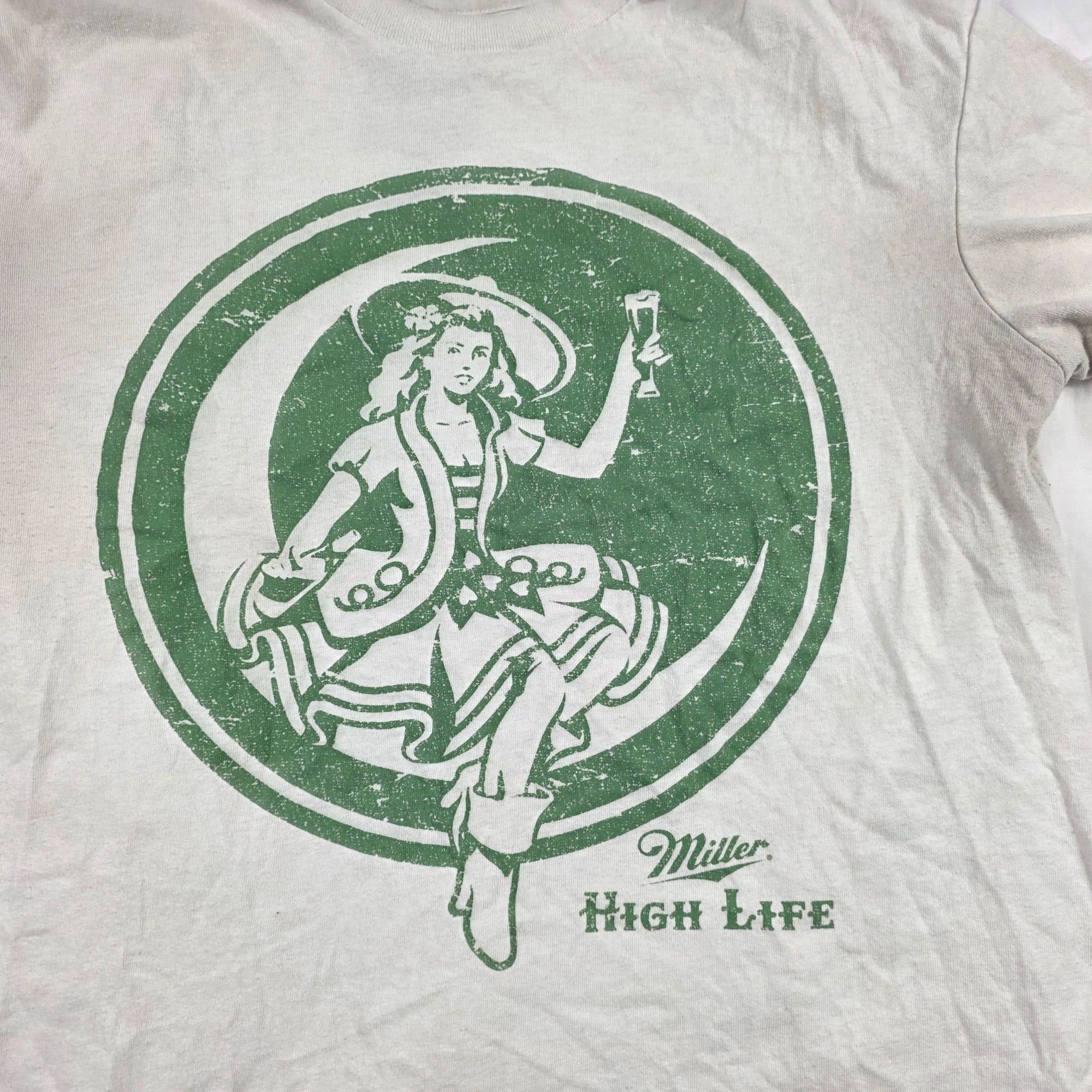Other Miller High Life Womens XS White Shirt Casual Going Out Outd Size XS / US 0-2 / IT 36-38 - 3 Thumbnail
