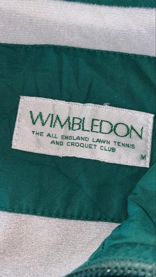 Japanese Brand VINTAGE WIMBLEDON TENNIS BOMBERS JACKET Size US S / EU 44-46 / 1 - 9 Thumbnail