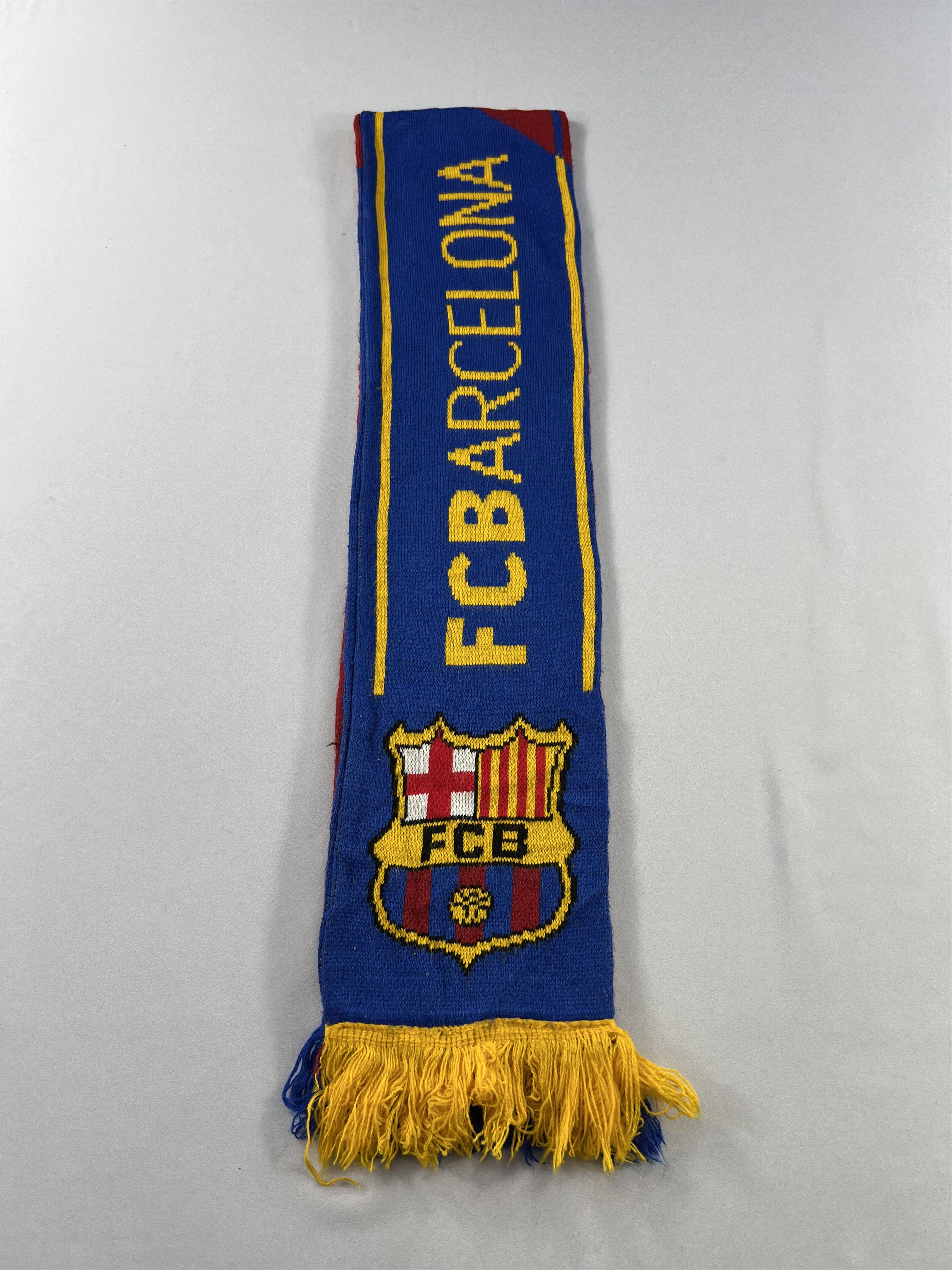 Vintage Barcelona Scarf / Muffler / Neckwear P1041 Size ONE SIZE - 3 Thumbnail