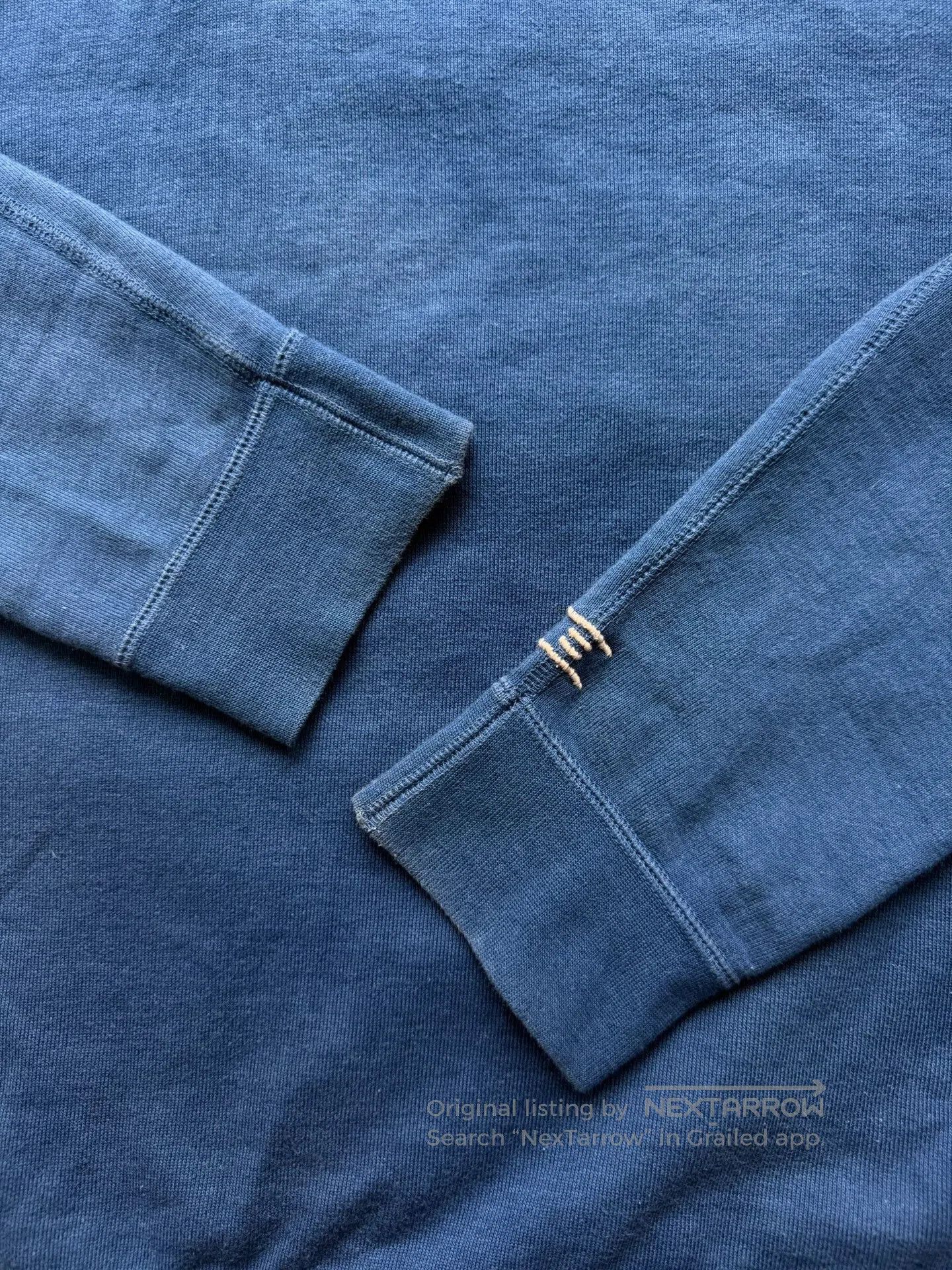 Visvim visvim 16ss Indigo Raglan Henley. Size US M / EU 48-50 / 2 - 6 Thumbnail
