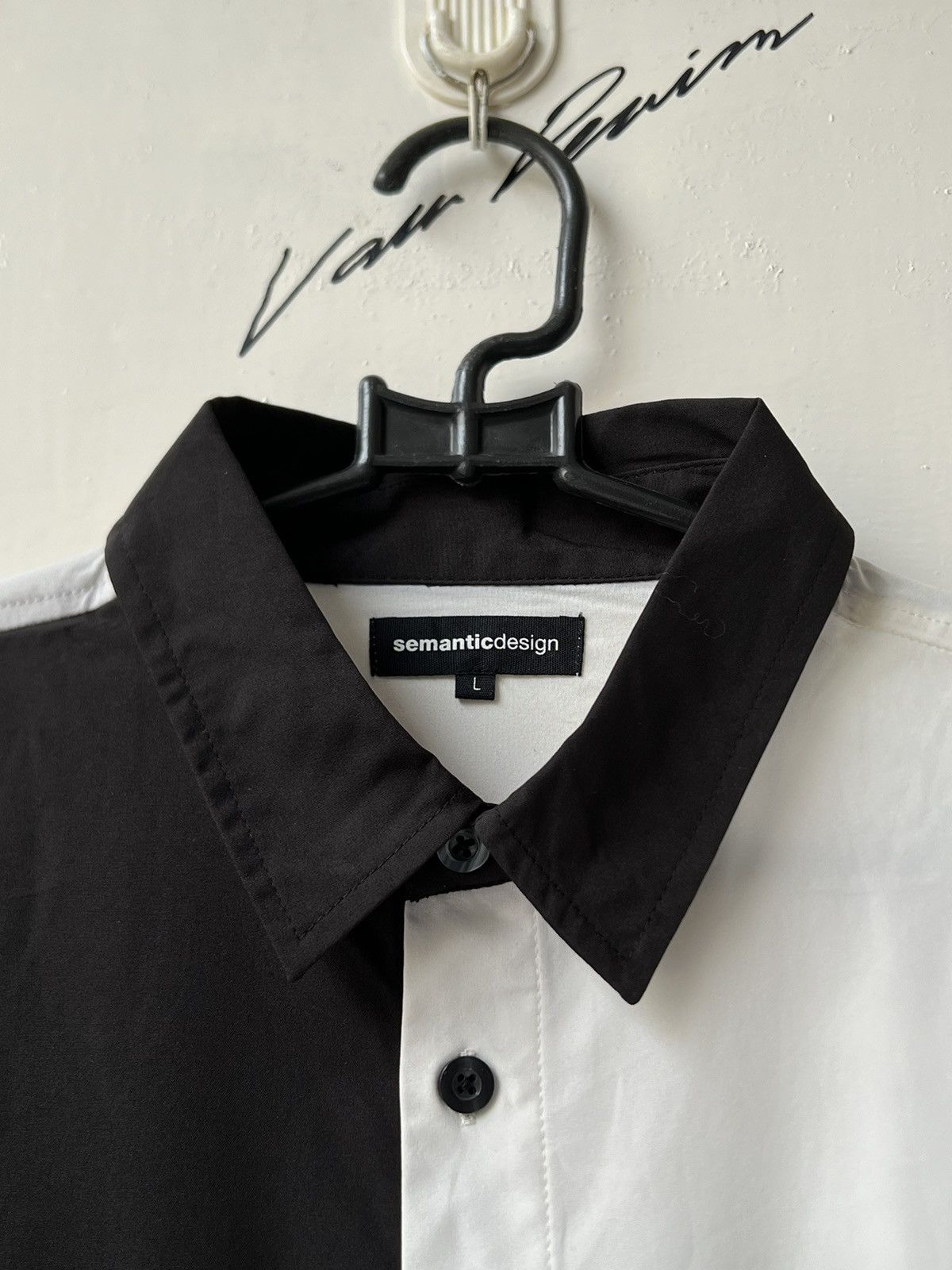 semanticdesign Semantic Design Cross Jesus Shirt Size US L / EU 52-54 / 3 - 13 Thumbnail