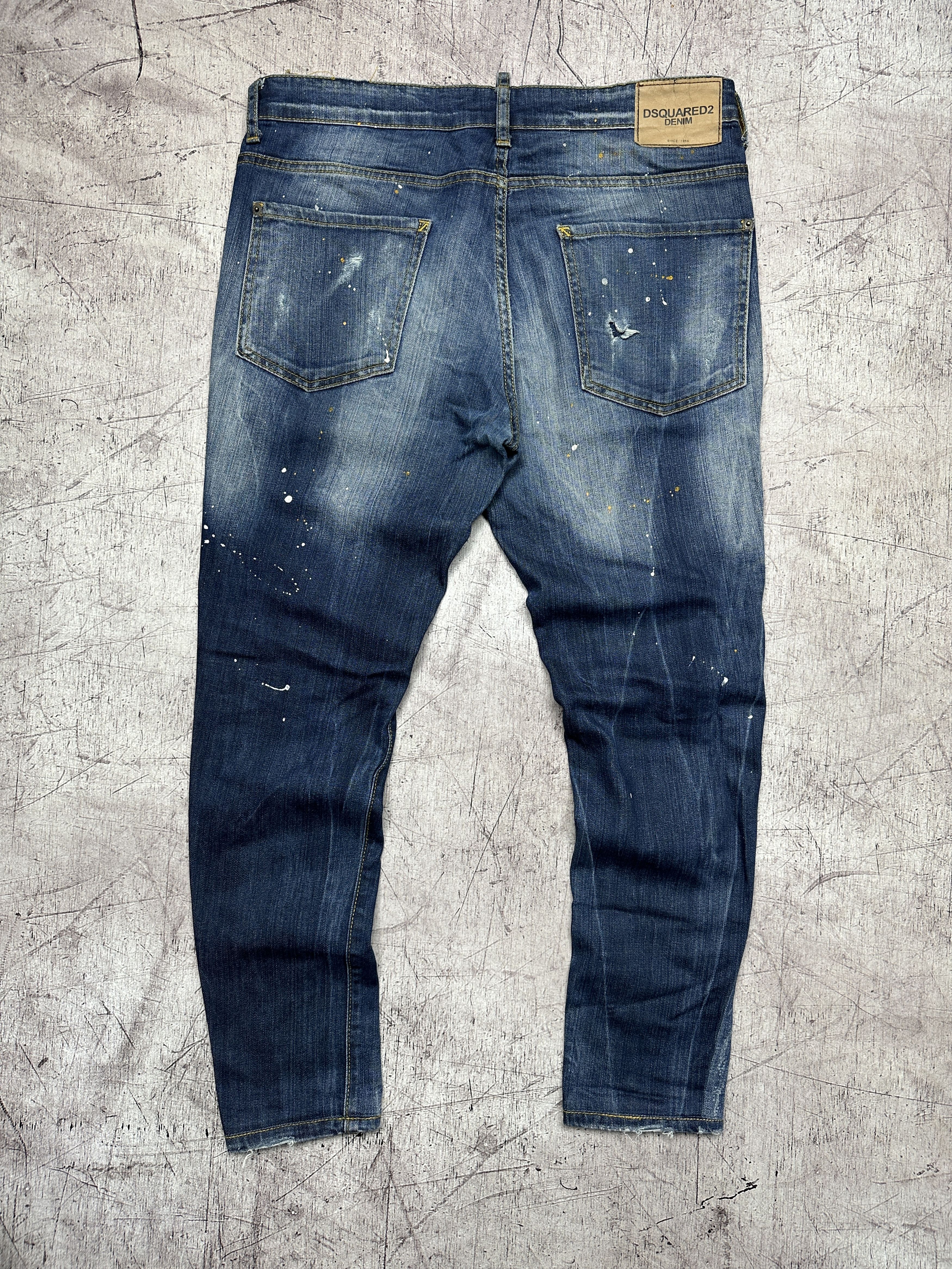 Dsquared2 Dsquared2 Mens Distressed Denim Pants Jeans Size US 32 / EU 48 - 7 Thumbnail