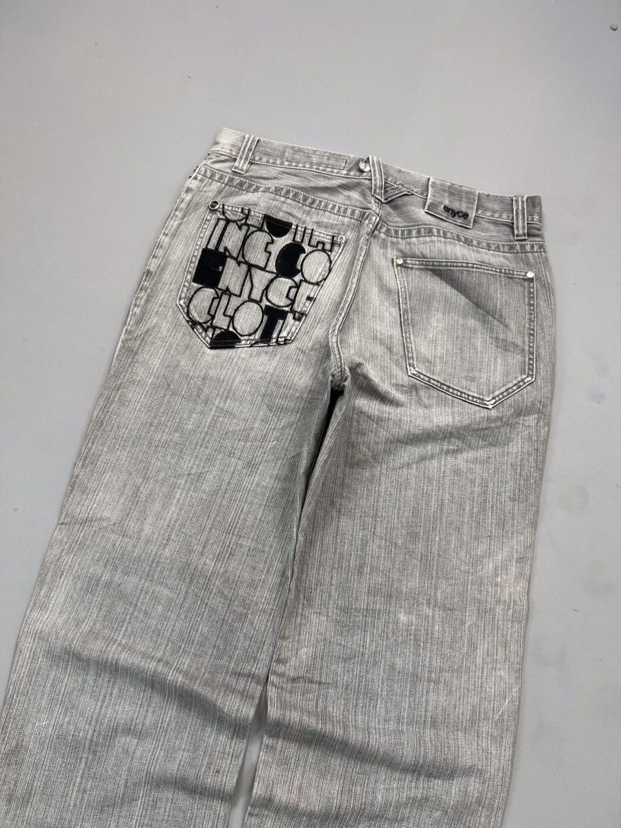Other Vintage enyce embroidered baggy fit denim Size US 36 / EU 52 - 11 Thumbnail