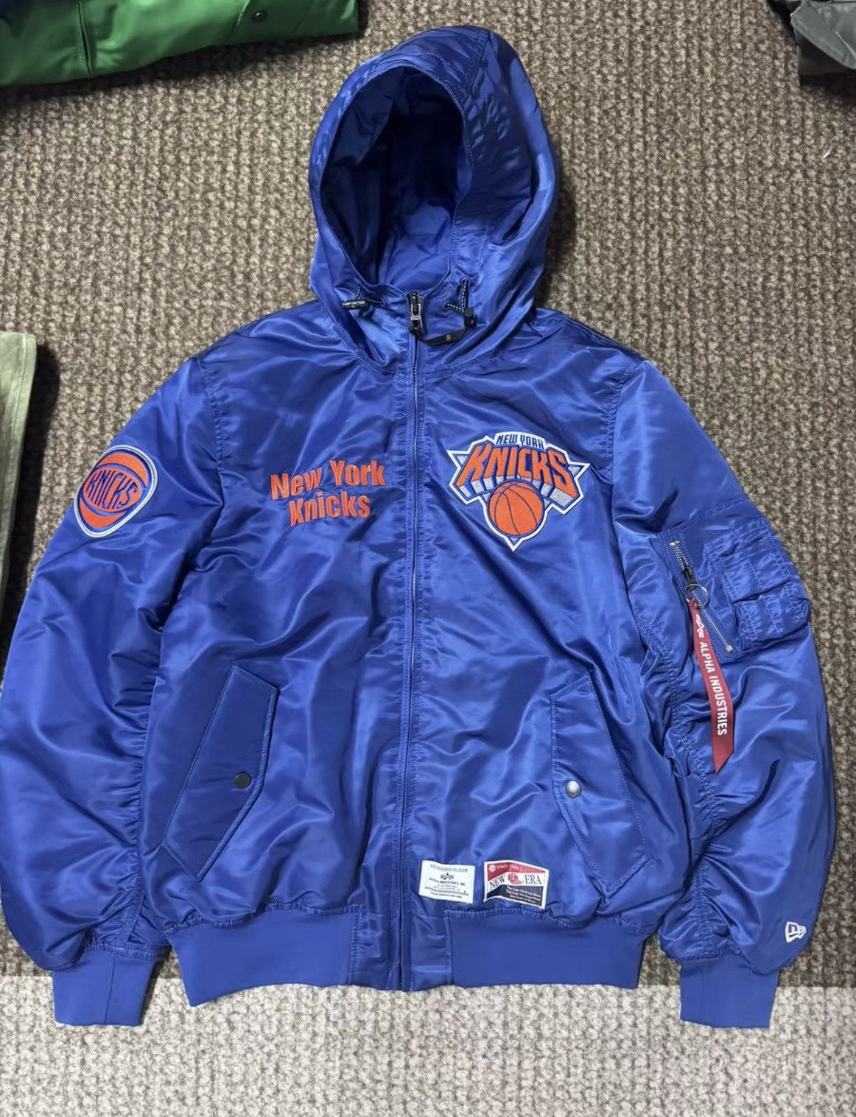 Alpha Industries Collaboration Hooded Padded Jacket