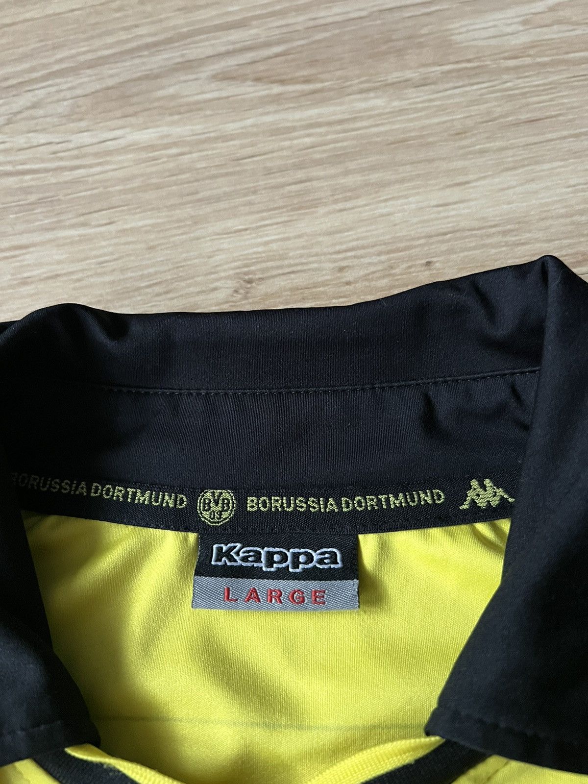 Kappa Kappa Borussia Dortmund BVB 2010-2011 Home Kit Soccer Jersey Size US L / EU 52-54 / 3 - 21 Thumbnail