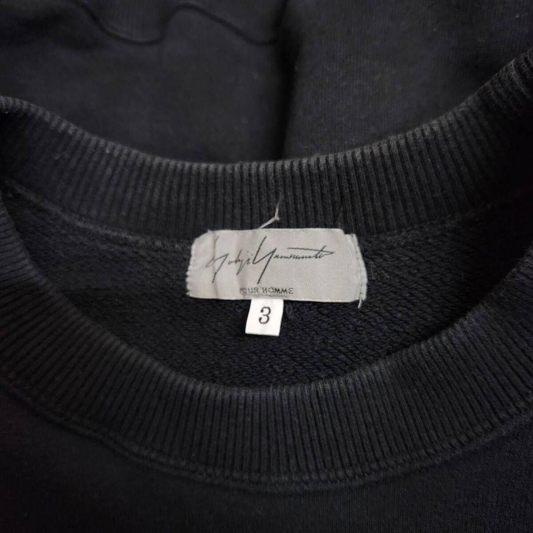 Yohji Yamamoto POUR HOMME 03aw flower leather patch emblem sweatshirts Size US L / EU 52-54 / 3 - 4 Thumbnail