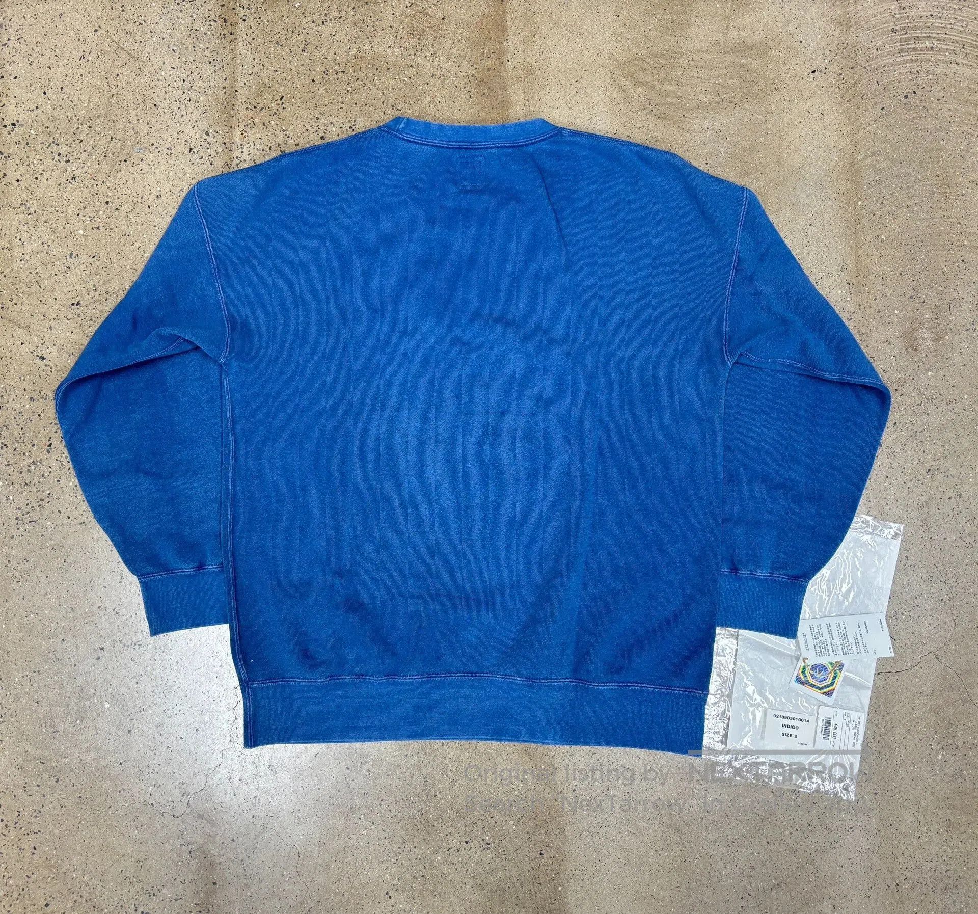 Visvim Visvim 18 ICT Jumbo Sweat Indigo. Size US M / EU 48-50 / 2 - 2 Thumbnail