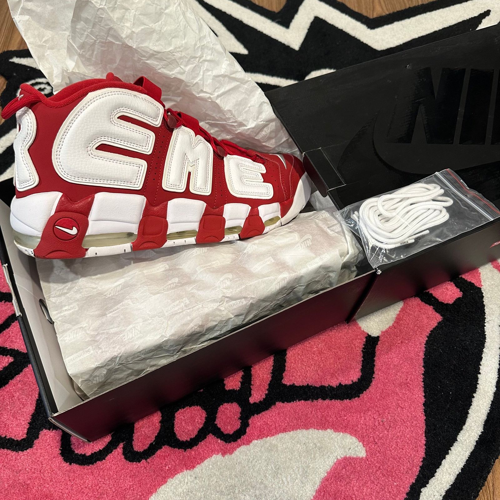 Nike × Supreme Supreme Nike Suptempo Red 11.5 Size US 11.5 / EU 44-45 - 10 Thumbnail