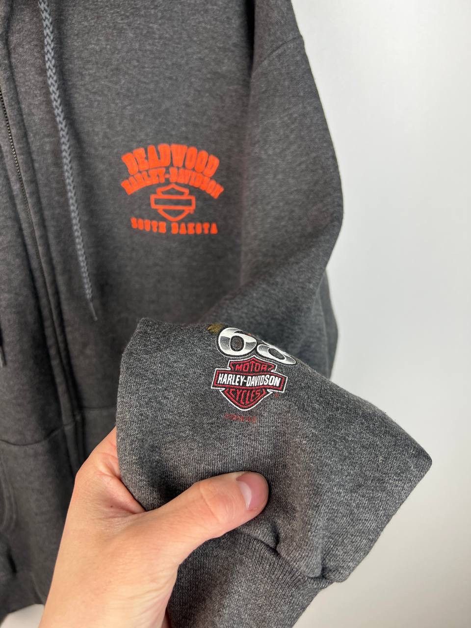 Harley Davidson × Vintage Harley Davidson motor cycles zip hoodie size M Size US M / EU 48-50 / 2 - 5 Thumbnail
