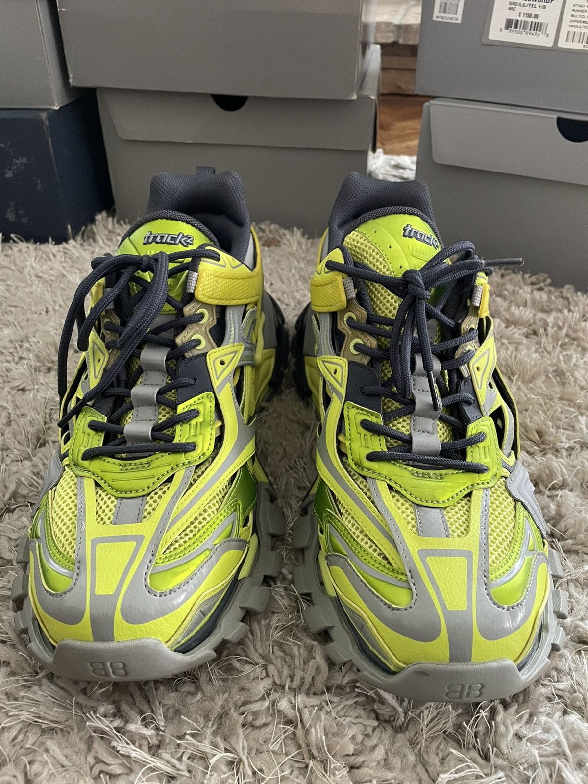Balenciaga Balenciaga Track 2 Green Grey Size US 13 / EU 46 - 4 Thumbnail
