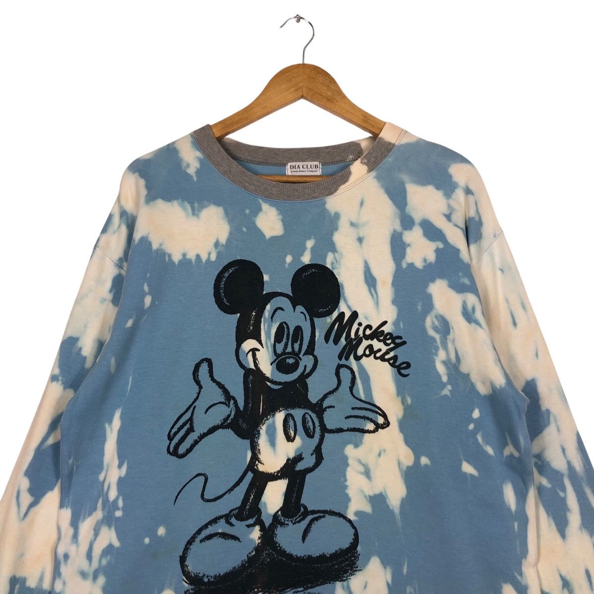 Disney × Japanese Brand × Vintage Disney Mickey Mouse Sweatshirt Tye Dye Small Size US S / EU 44-46 / 1 - 2 Thumbnail