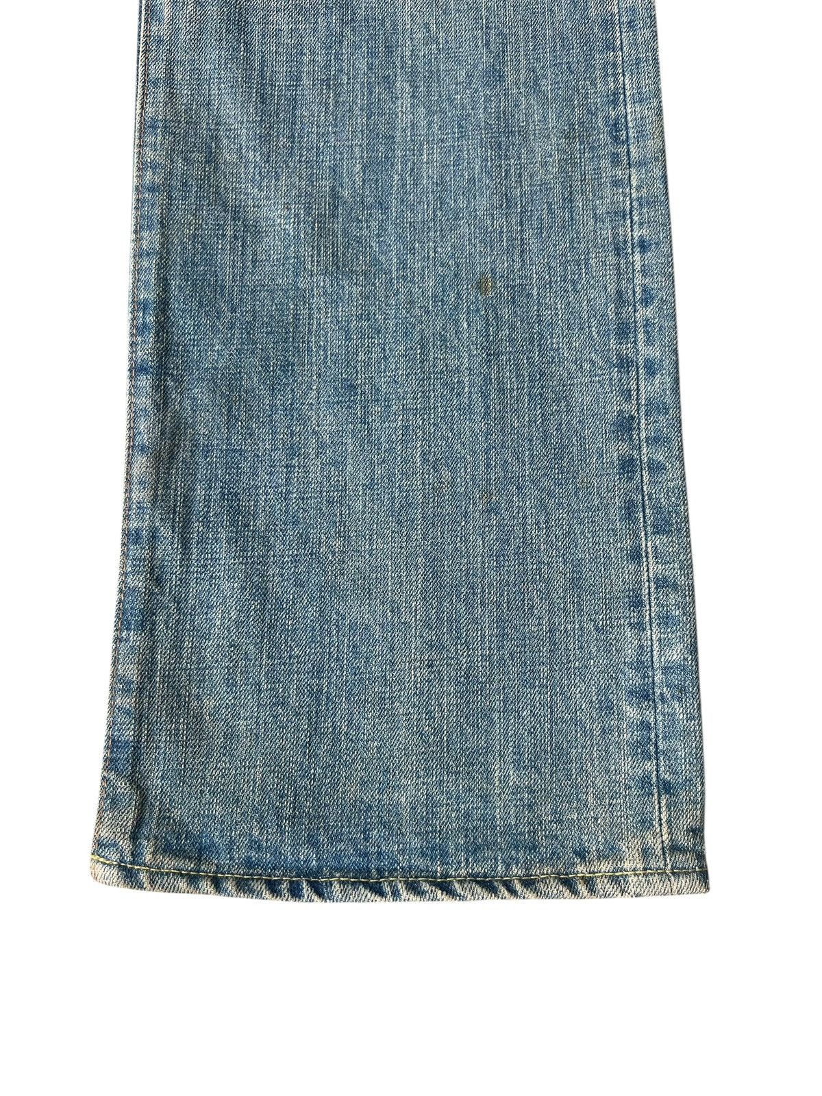 Eternal ETERNAL Japan Buttonfly Distressed Aging Mud Denim Jeans Size US 34 / EU 50 - 13 Thumbnail