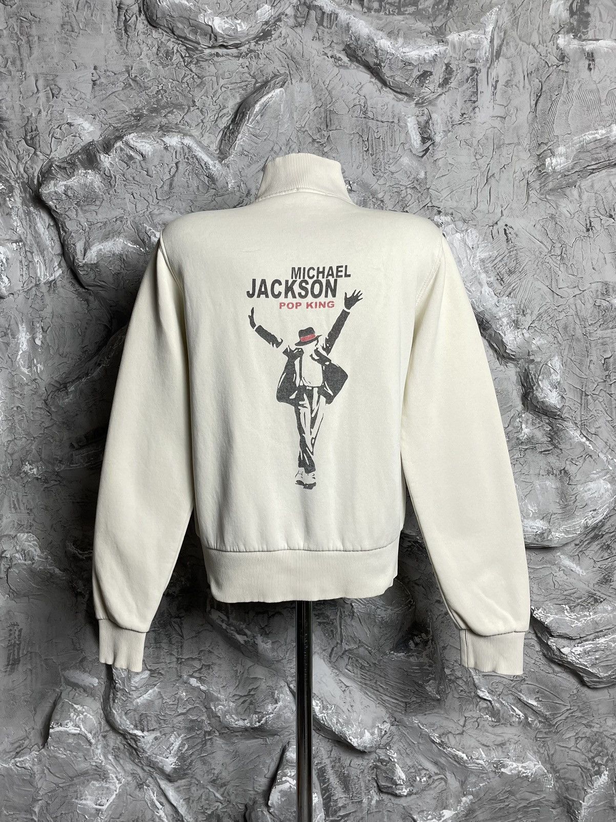 Michael Jackson × Vintage Michael Jackson Rare Y2K Zip Jacket Hysteric Glamour Style Size US S / EU 44-46 / 1 - 1 Thumbnail