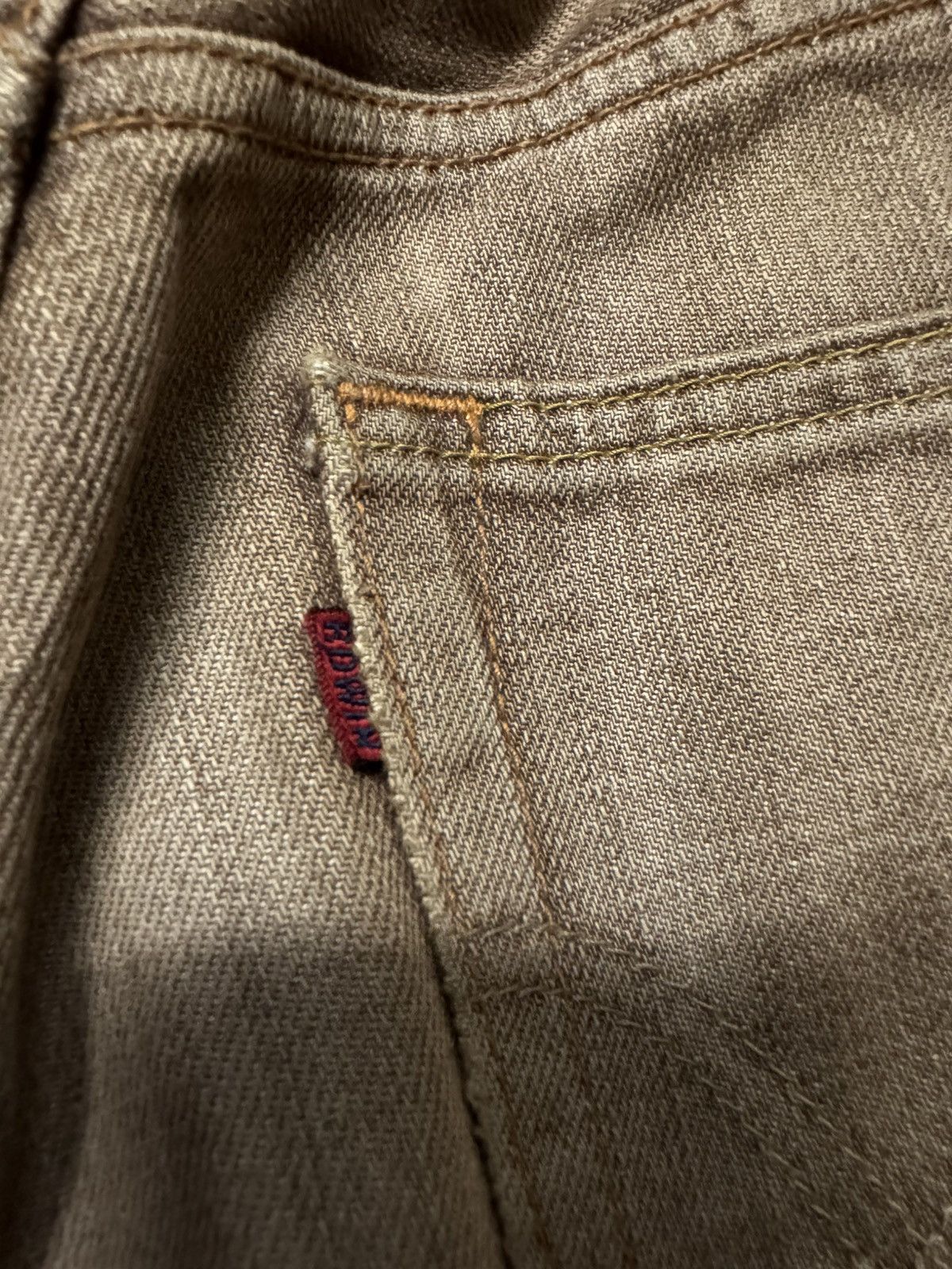 Edwin VINTAGE EDWIN NO.503 MUD WASHED DISTRESSED DENIM 90's STYLE Size US 29 - 13 Thumbnail